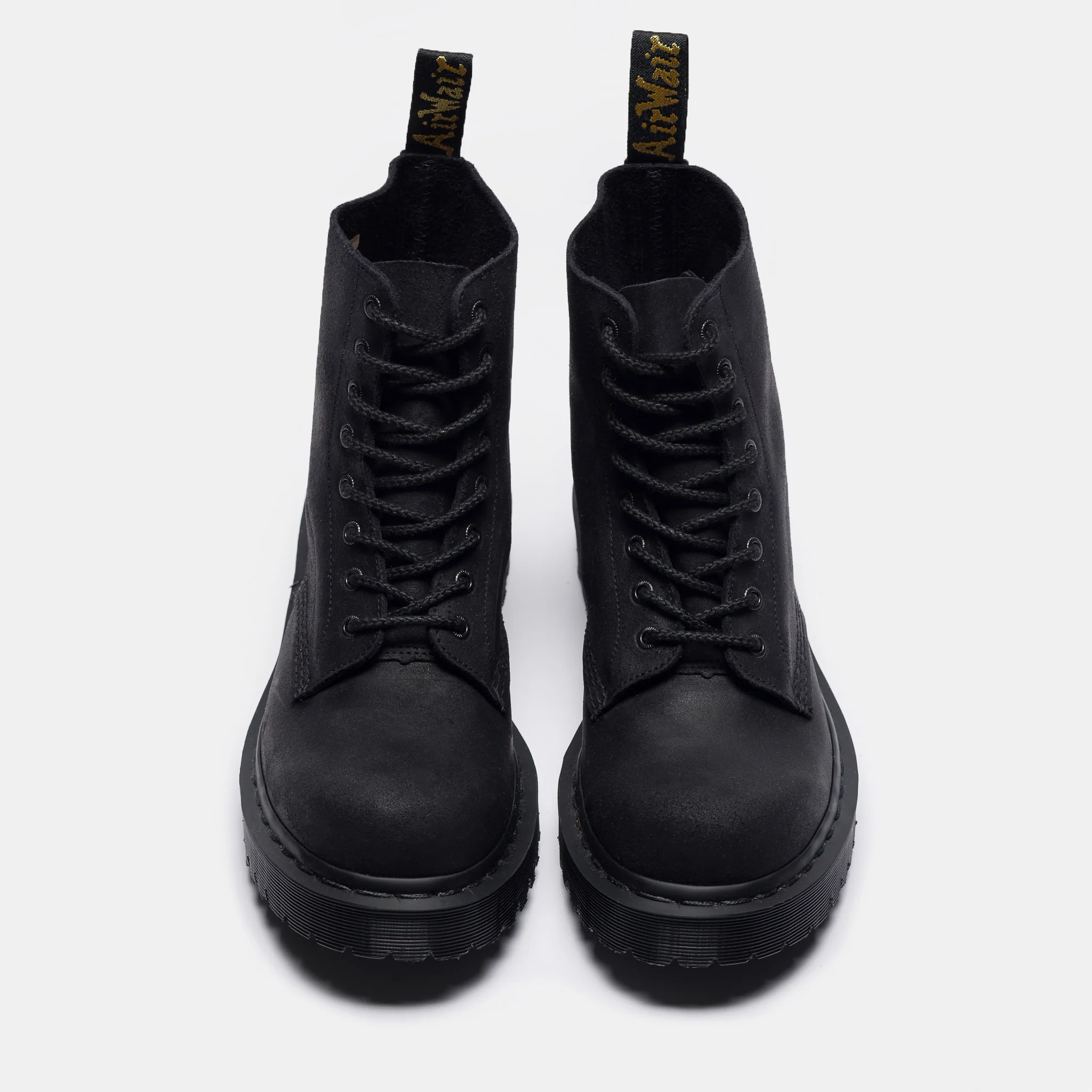 1460 Bex Bump Toe Boot in Black Wax Commander - Image 4