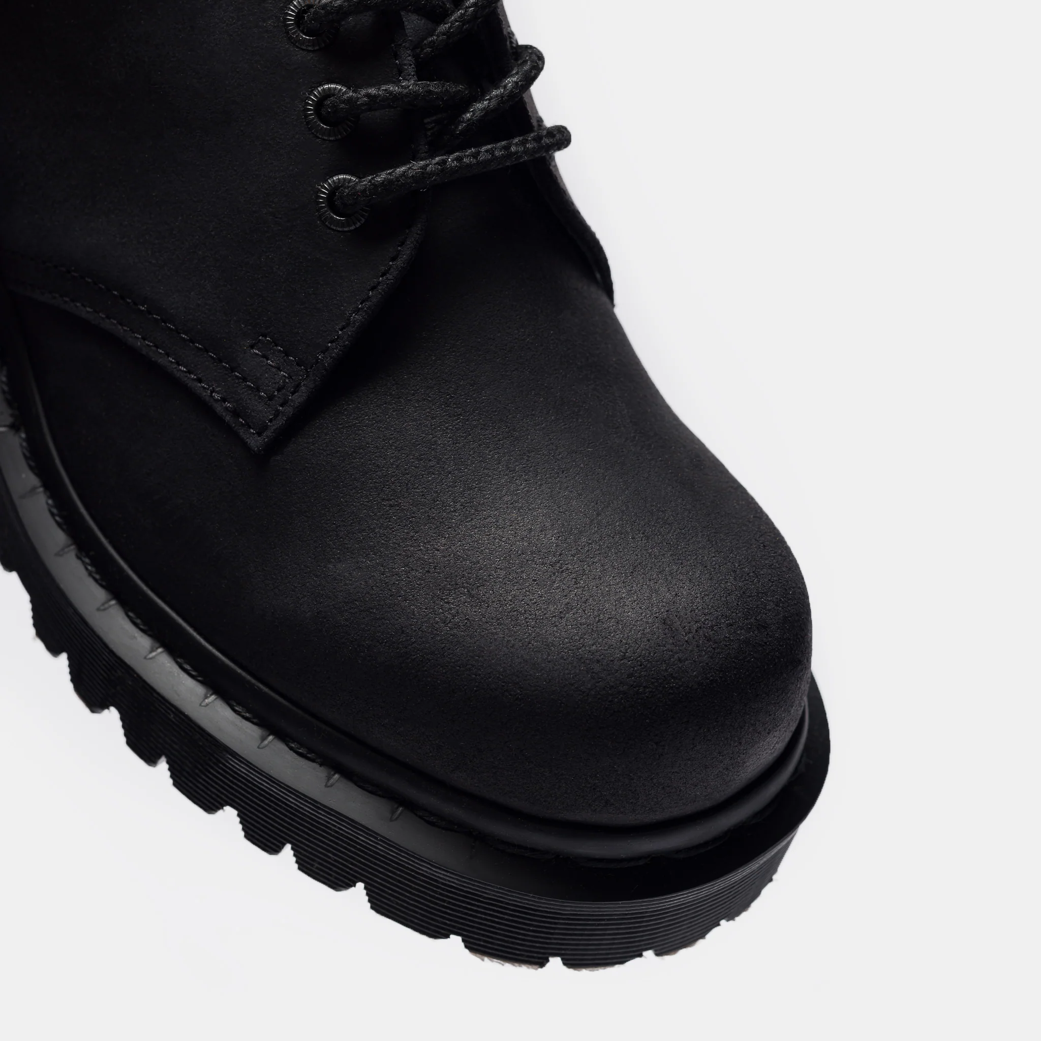 1461 Bex Bump Toe Derby in Black Wax Commander - Image 6