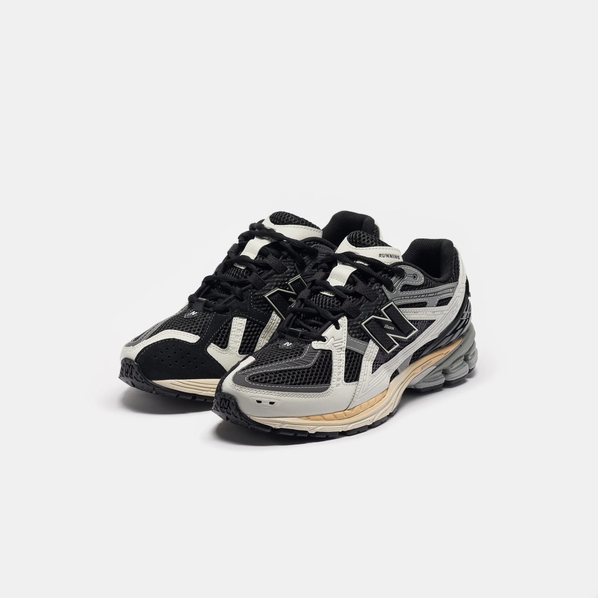 1906 Utility Sneaker in Black/Sea Salt/Magnet - Image 3