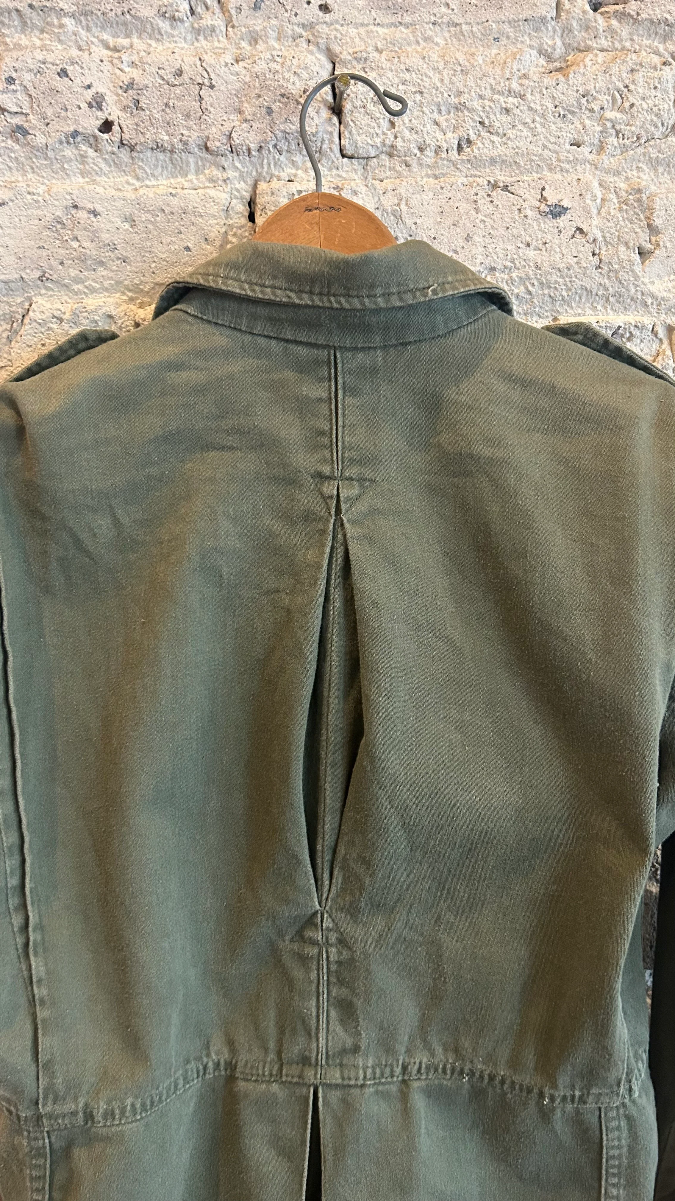 1970's WW2 Paratrooper Style Jacket in Olive - Image 4