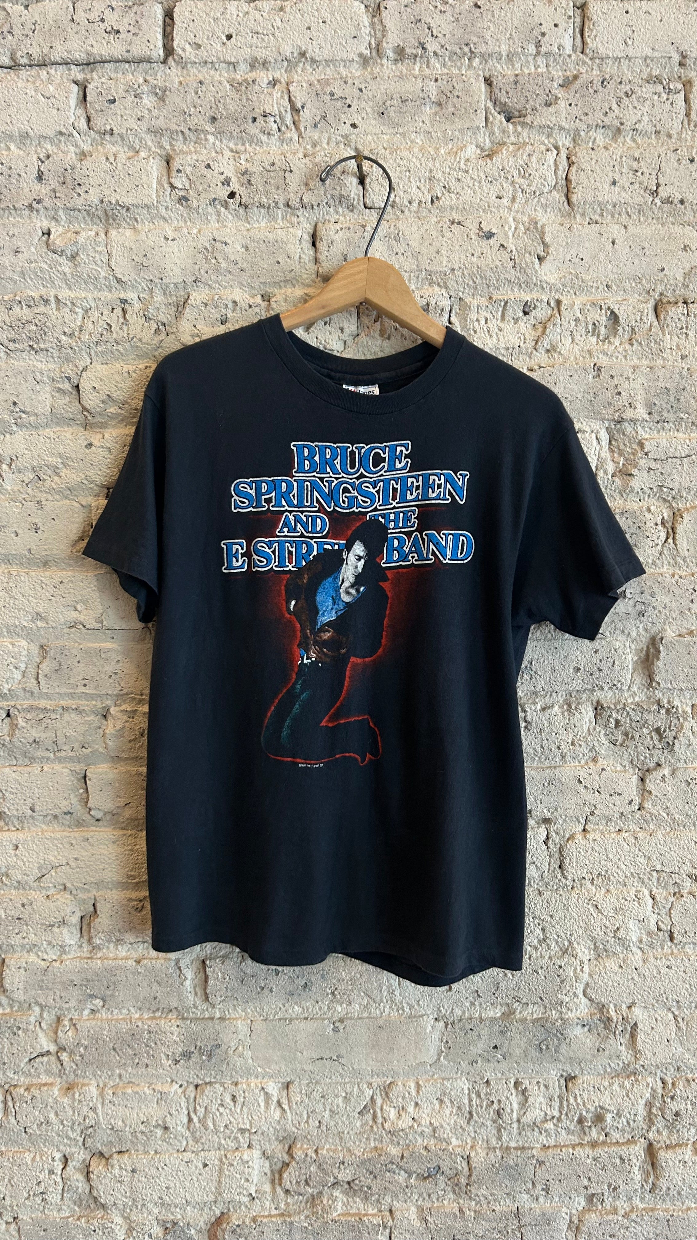 1980's Bruce Springsteen Born in the USA T-Shirt in Black