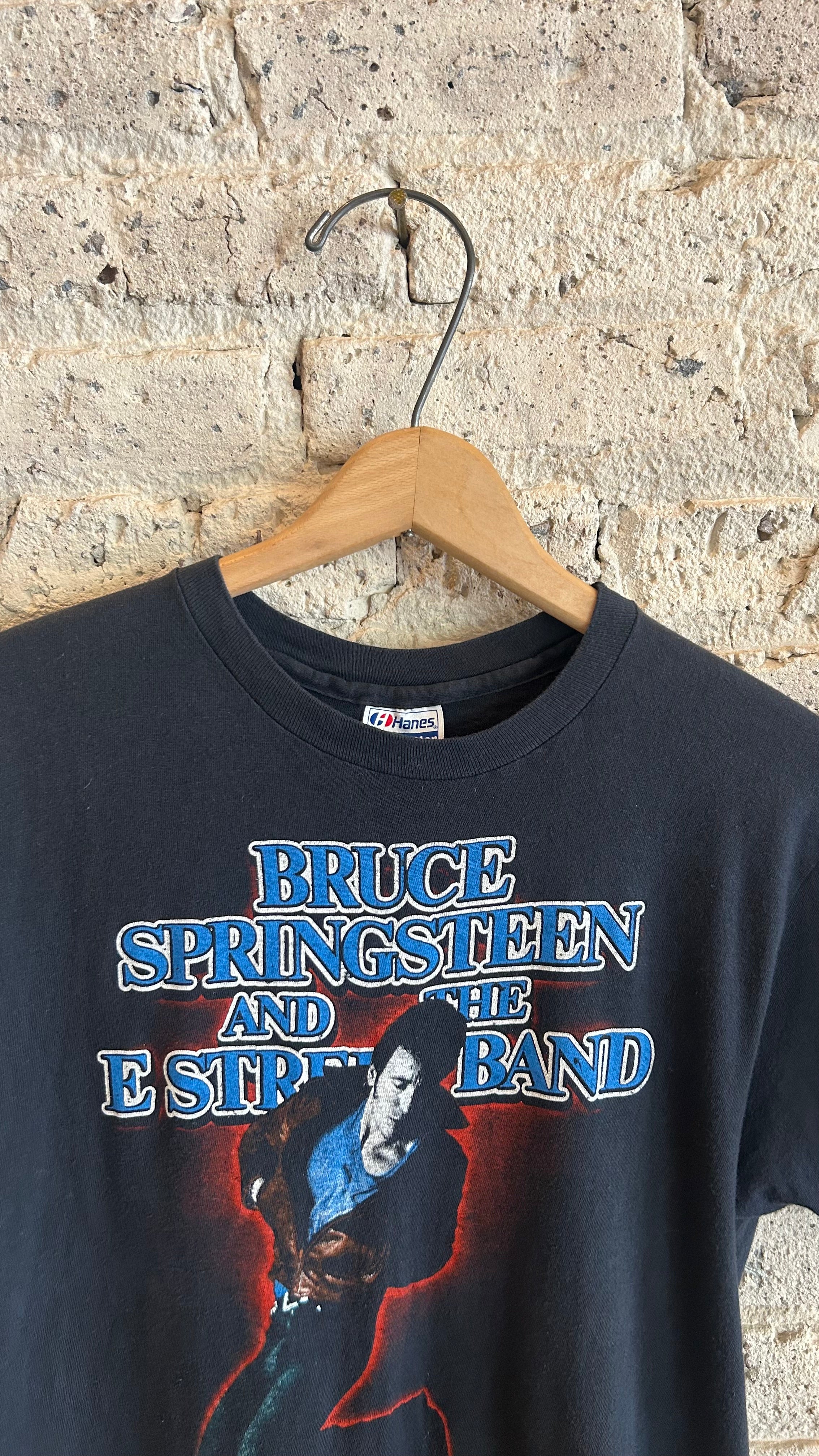 1980's Bruce Springsteen Born in the USA T-Shirt in Black - Image 3