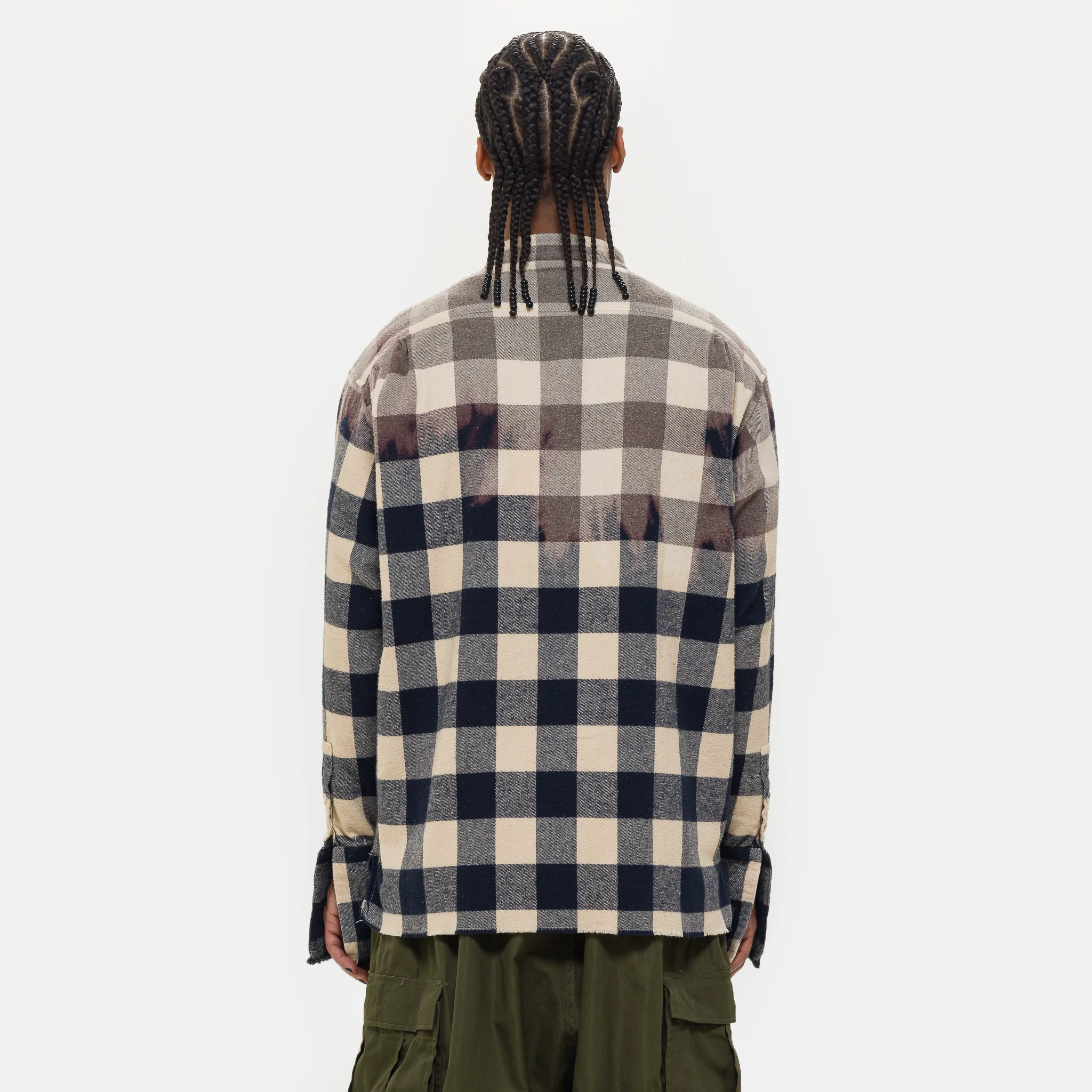 424 Tunic in Tea Check - Image 3