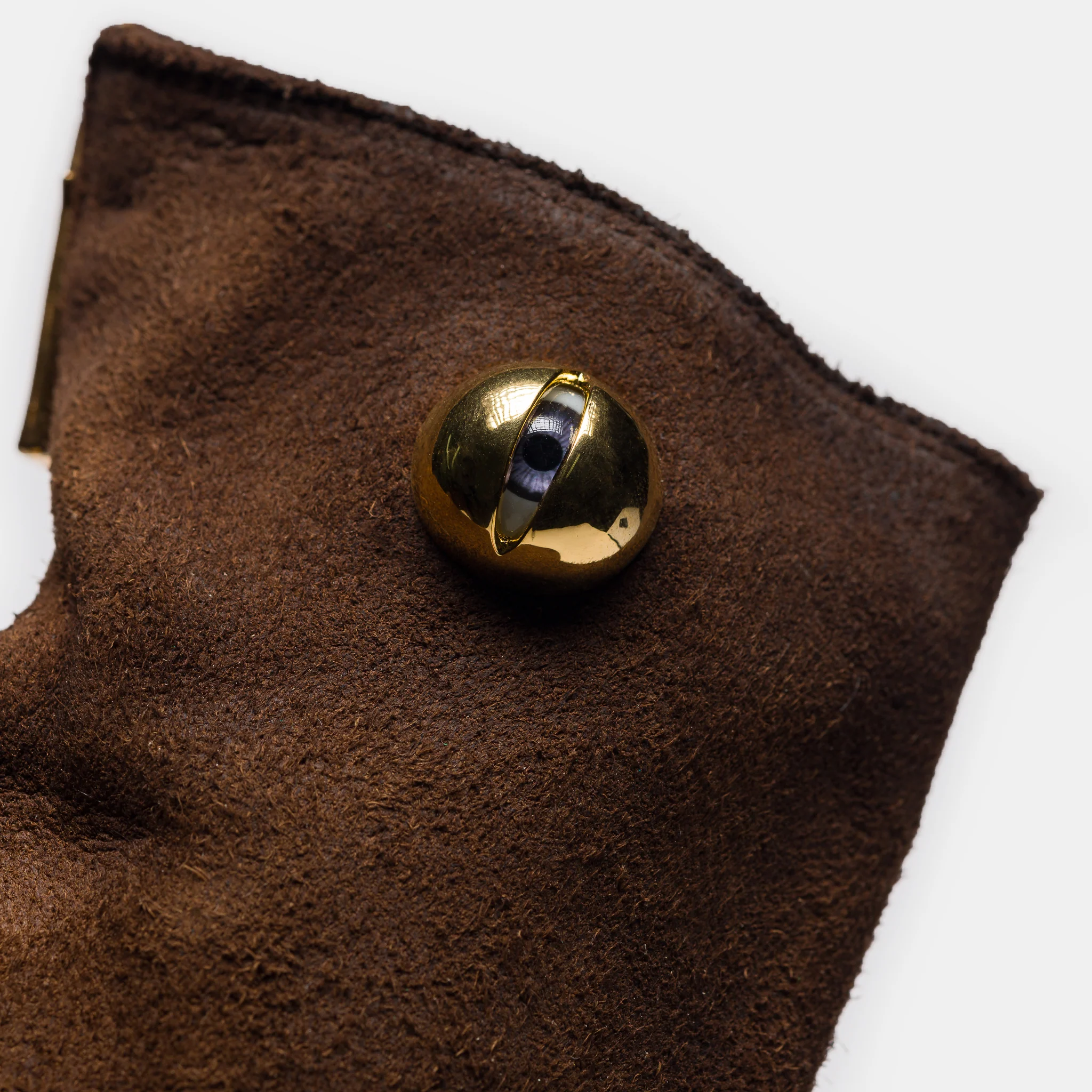 Undercover 966V_EYE Reverse Horse Leather Back Zip Boot in Brown - Image 6
