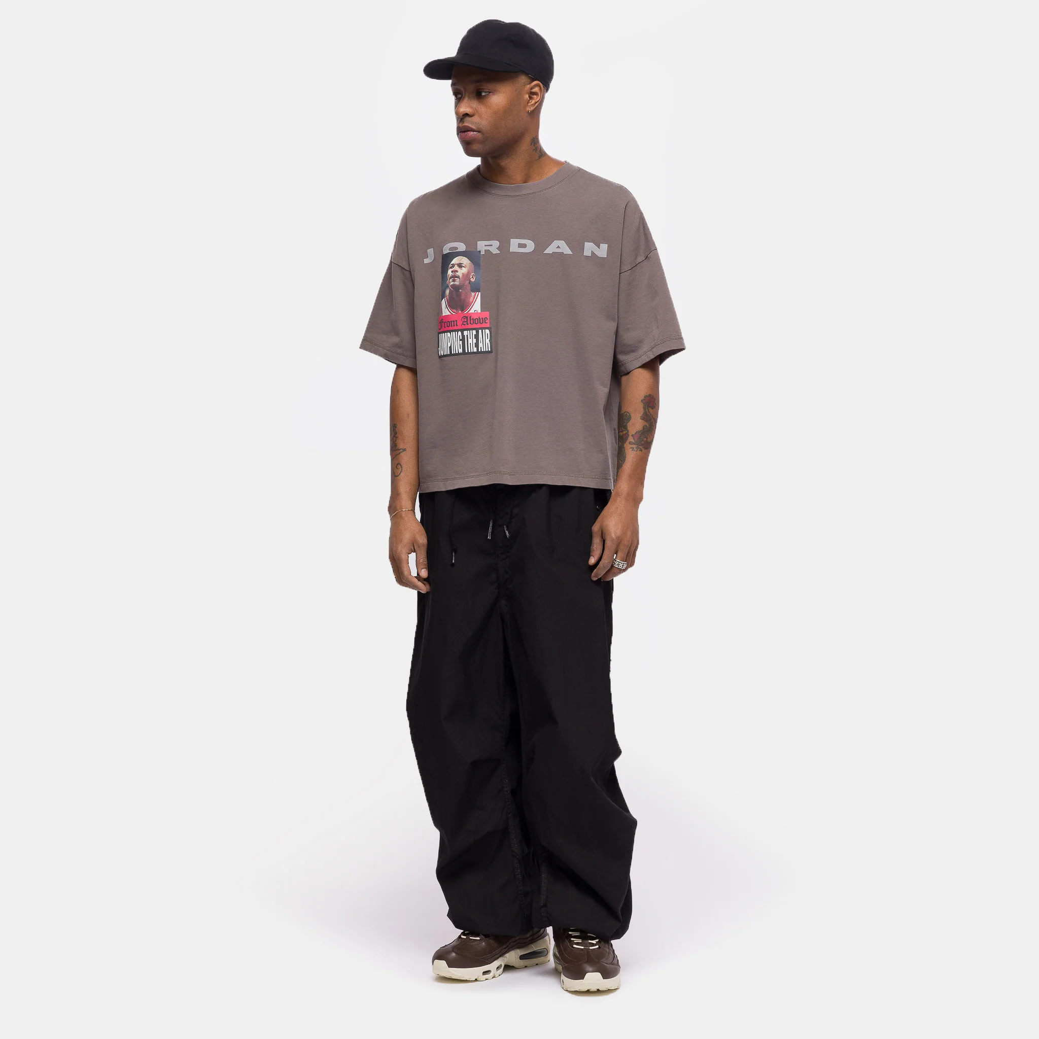 Above T-Shirt in Cave Stone - Image 2
