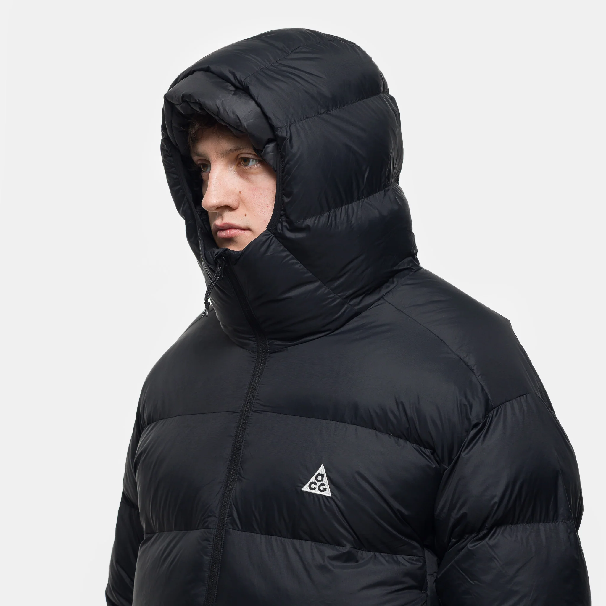 ACG PrimaLoft® Therma-FIT ADV Hooded Jacket in Black/Summit White - Image 4
