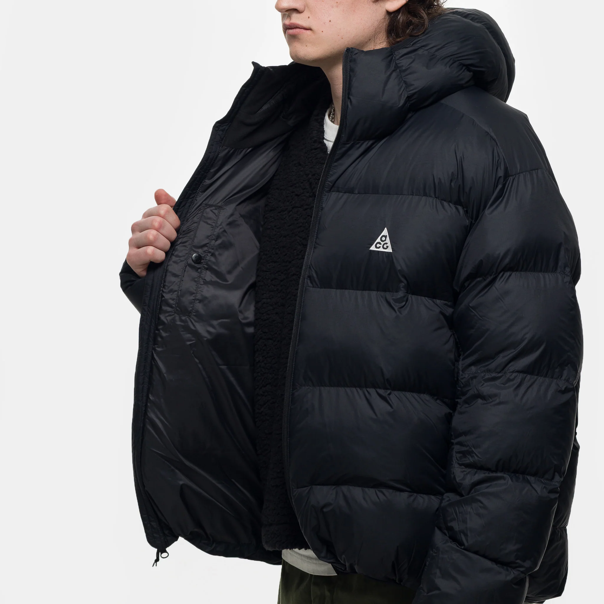 ACG PrimaLoft® Therma-FIT ADV Hooded Jacket in Black/Summit White - Image 5