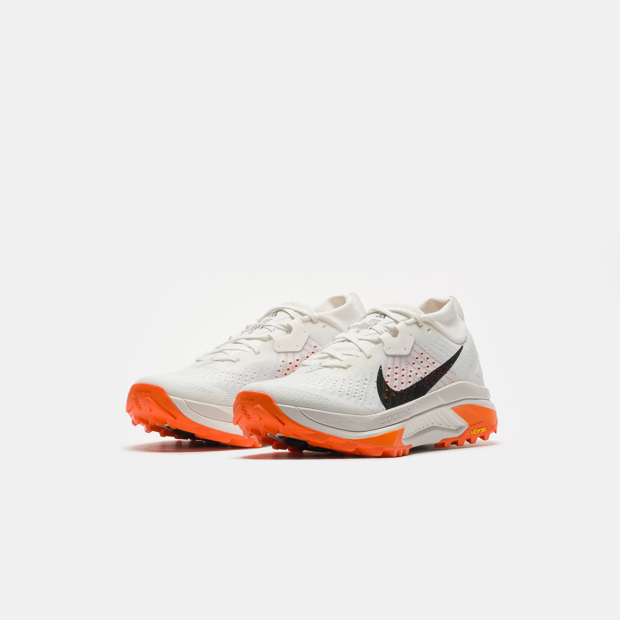 ACG Zegama Sneaker in Summit White/Black/Phantom/Safety Orange - Image 2