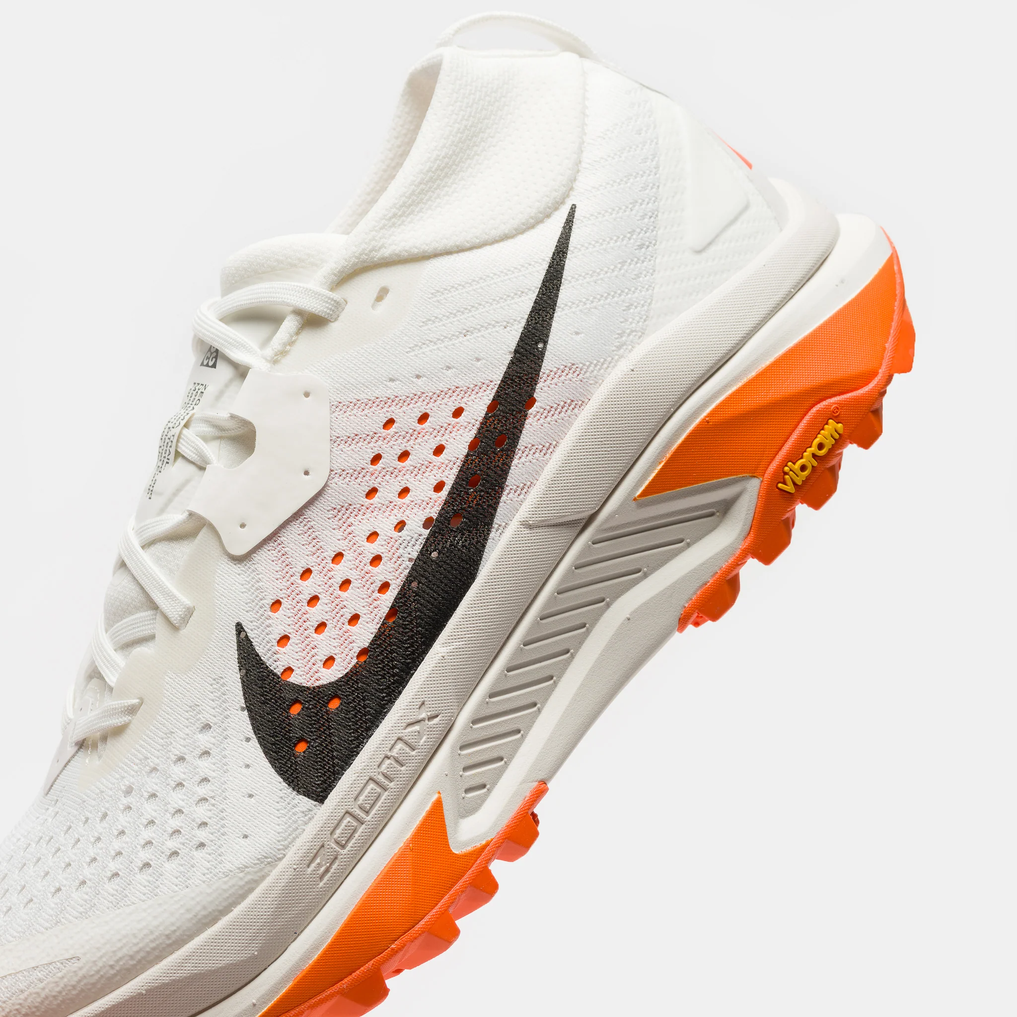ACG Zegama Sneaker in Summit White/Black/Phantom/Safety Orange - Image 5