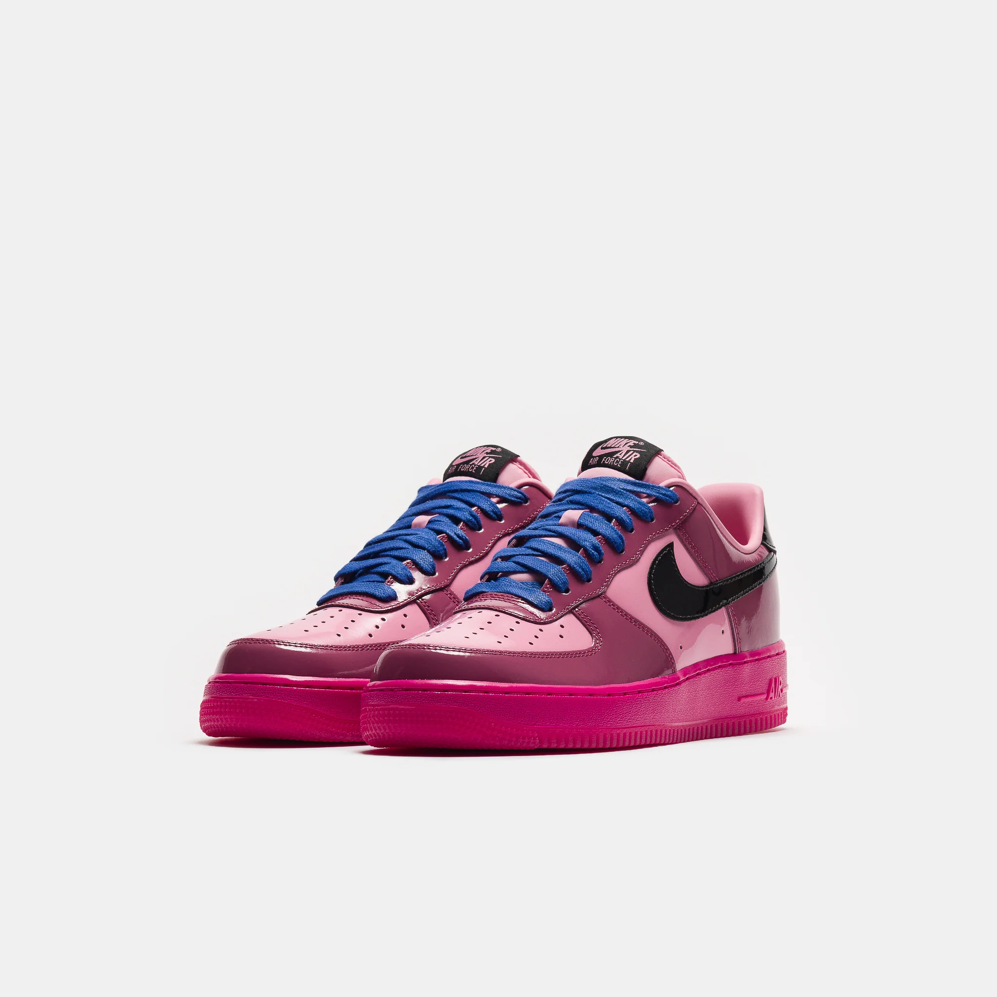Air Force 1 Sneaker in Pink Cooler/Black/Mulberry Rose - Image 2