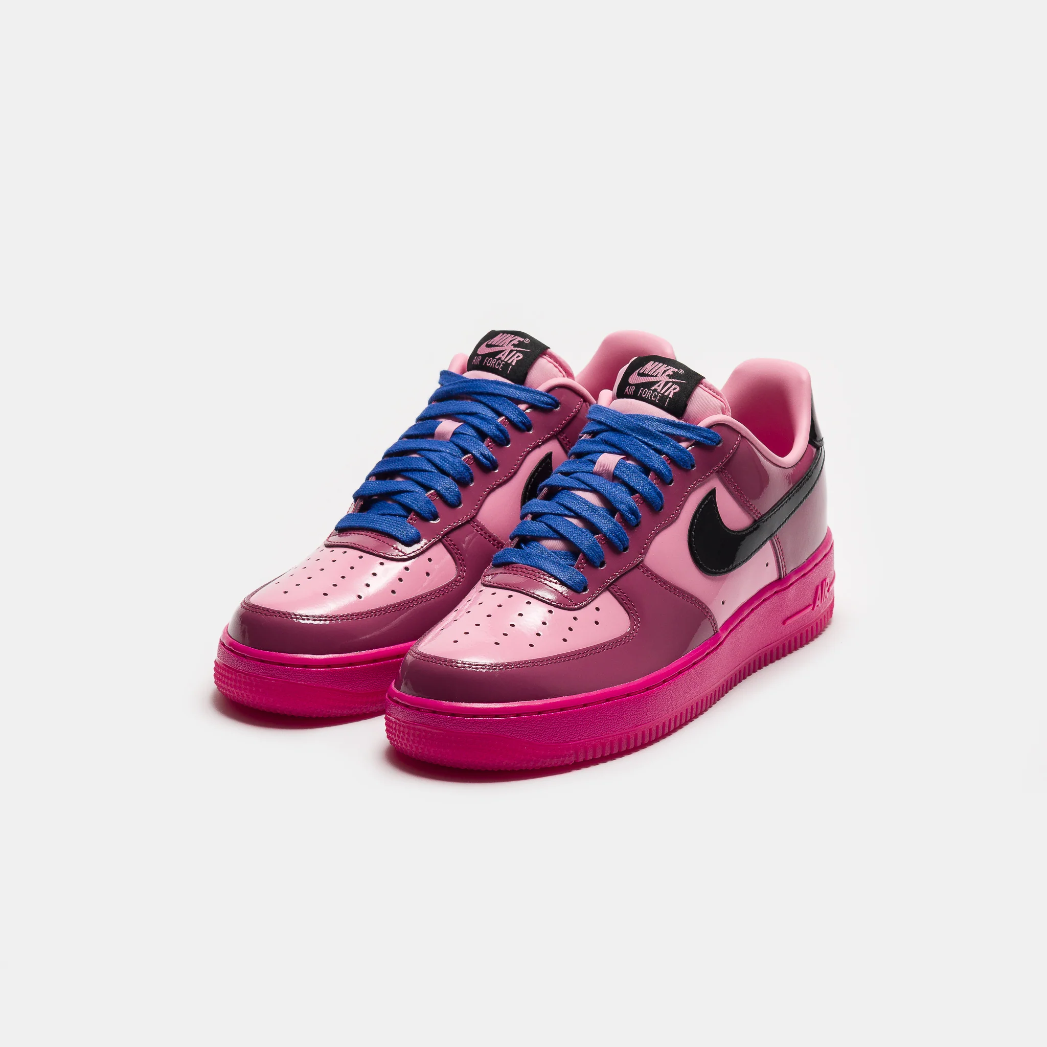 Air Force 1 Sneaker in Pink Cooler/Black/Mulberry Rose - Image 3