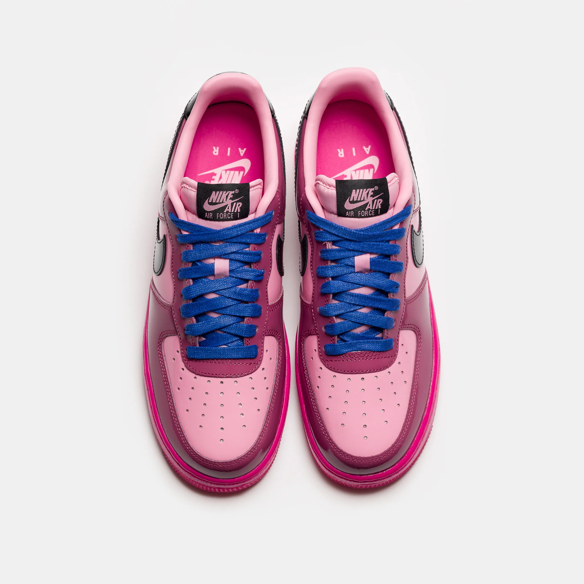 Air Force 1 Sneaker in Pink Cooler/Black/Mulberry Rose - Image 4
