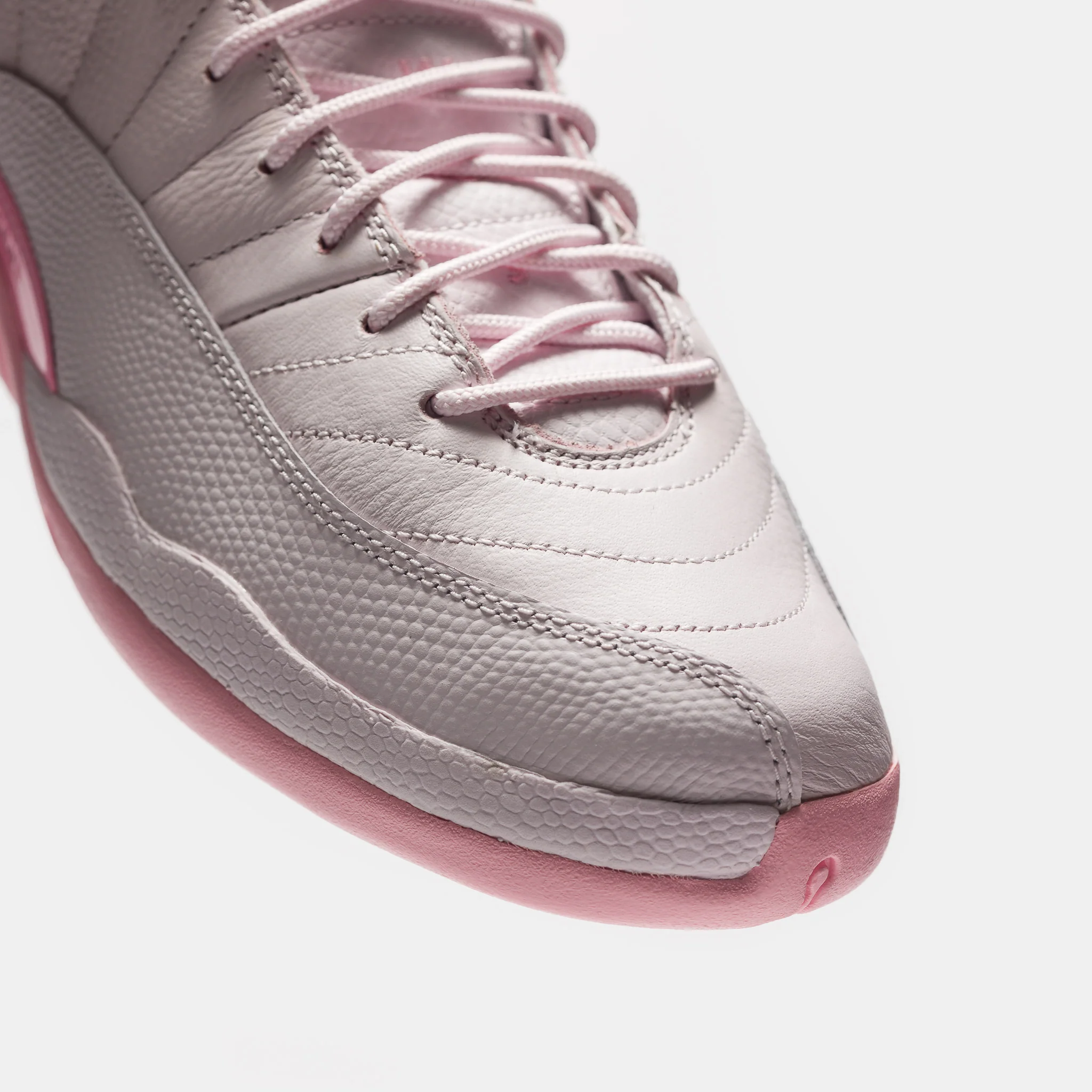 Air Jordan 12 Retro Big Kids Sneaker in Pearl Pink/Medium Soft Pink - Image 7