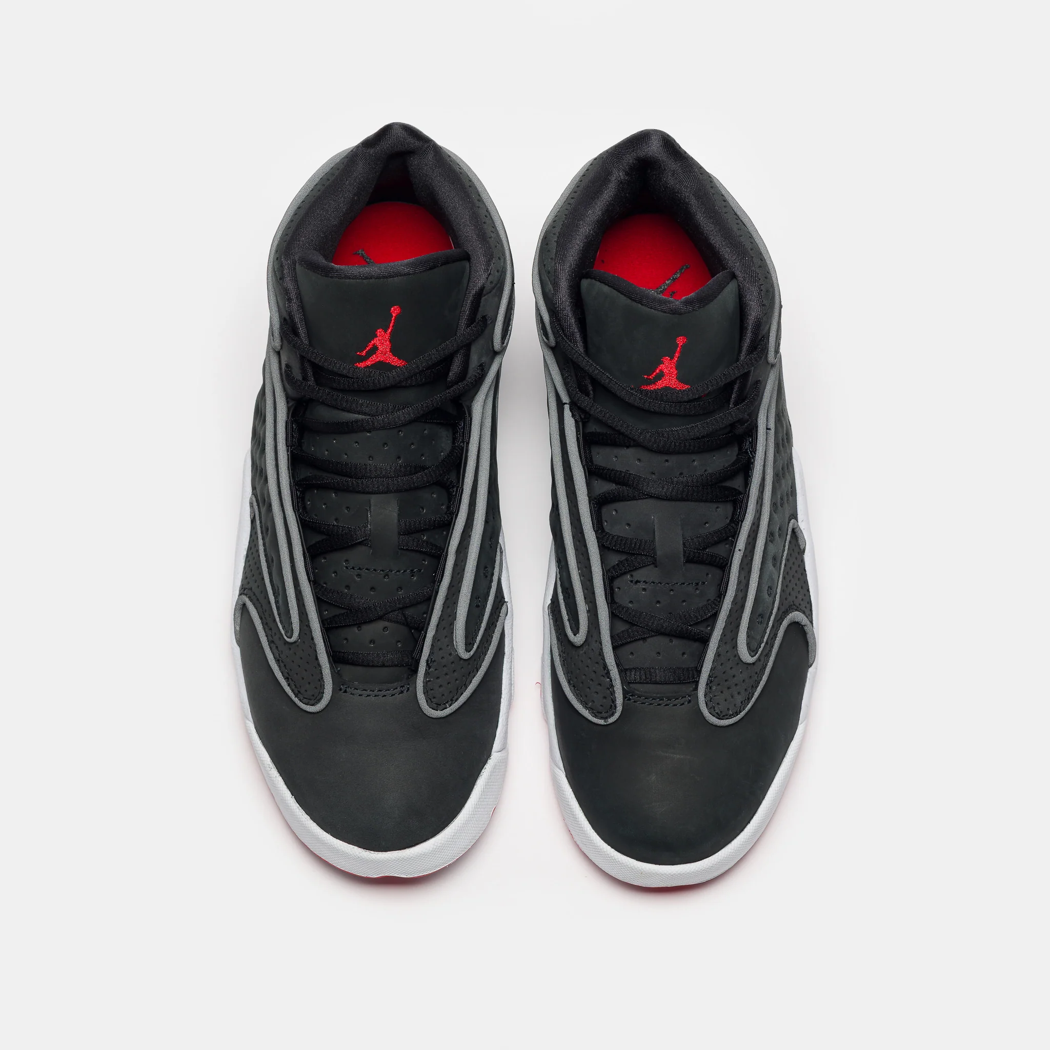 Air Jordan OG Sneaker in Black/University Red/White - Image 4