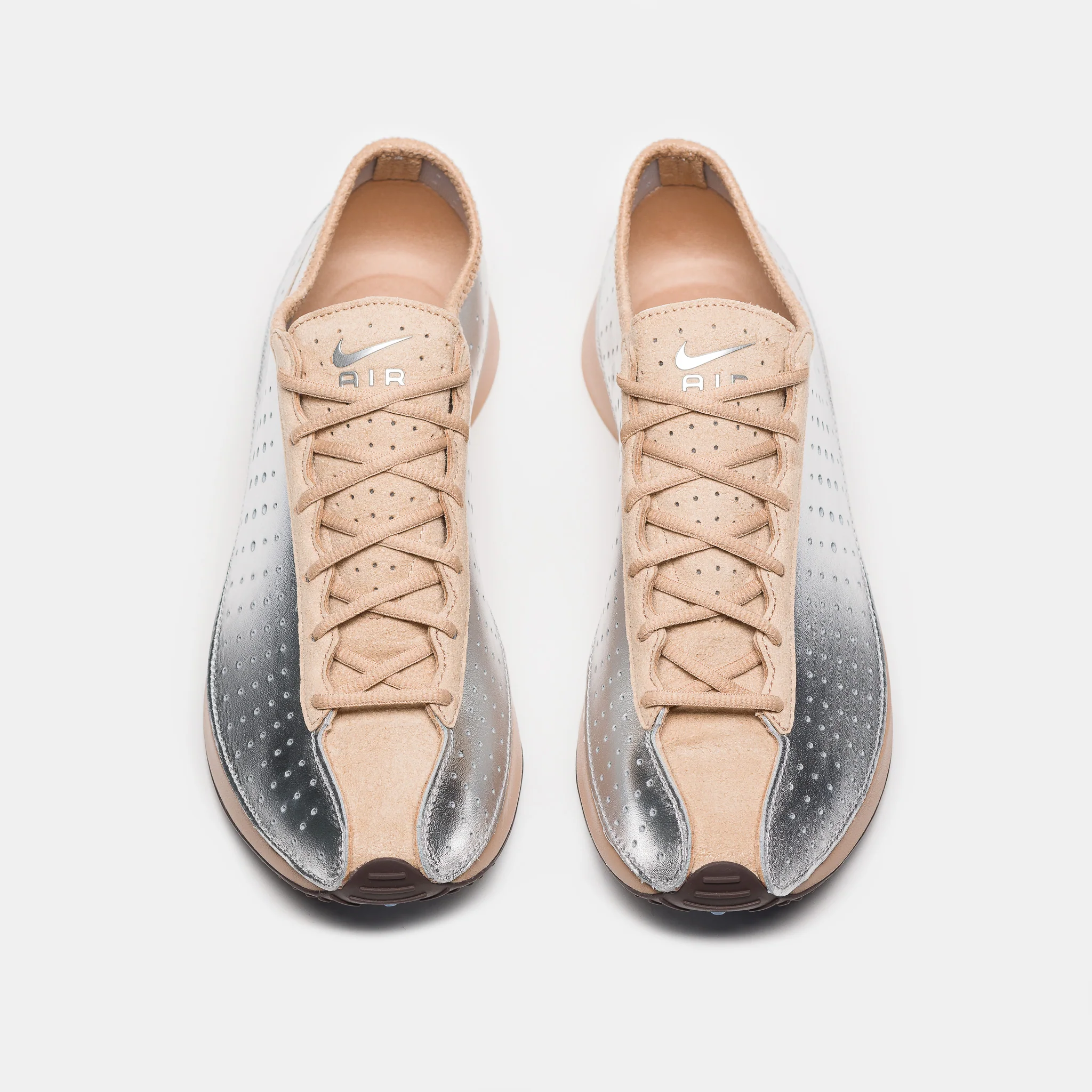 Air Superfly Sneaker in Elm/Metallic Silver/Baroque Brown - Image 4