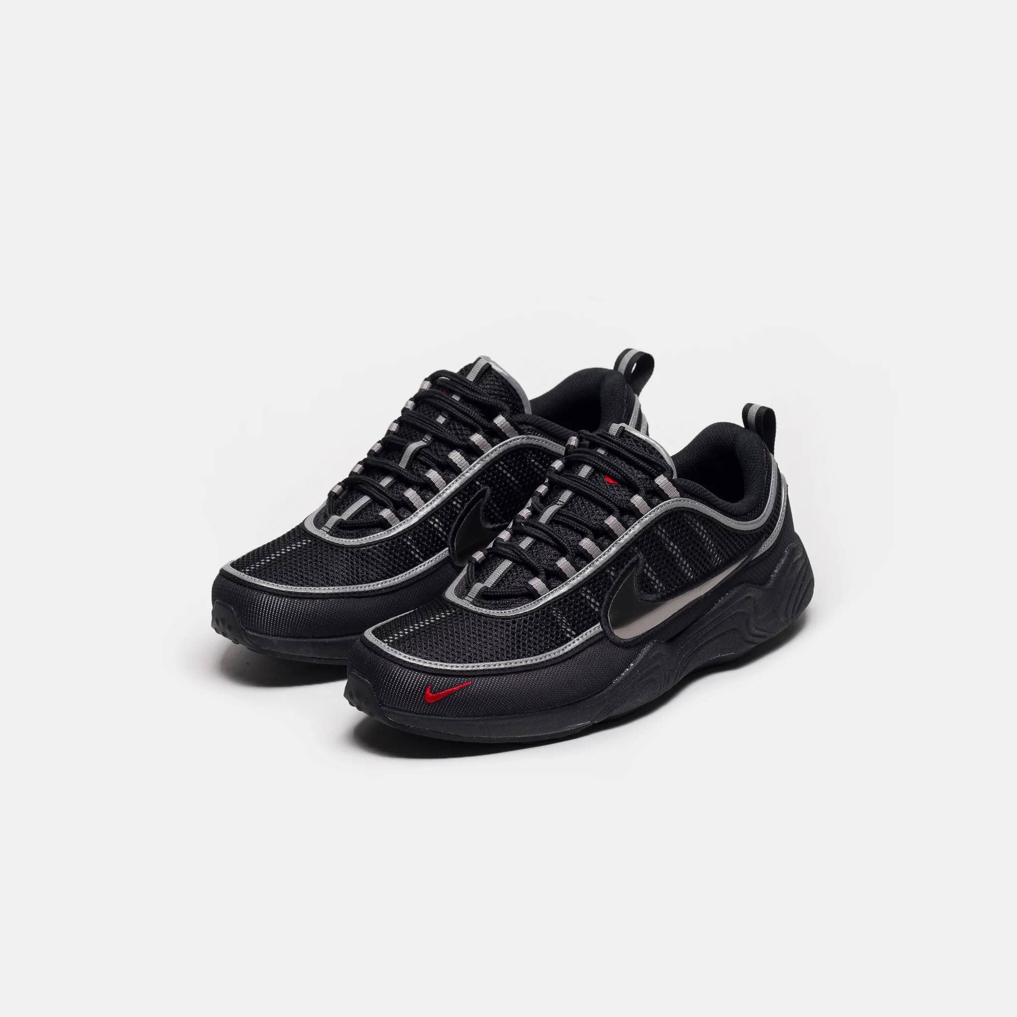 Air Zoom Spiridon SP Sneaker in Black/Metallic Silver/Sport Red - Image 3