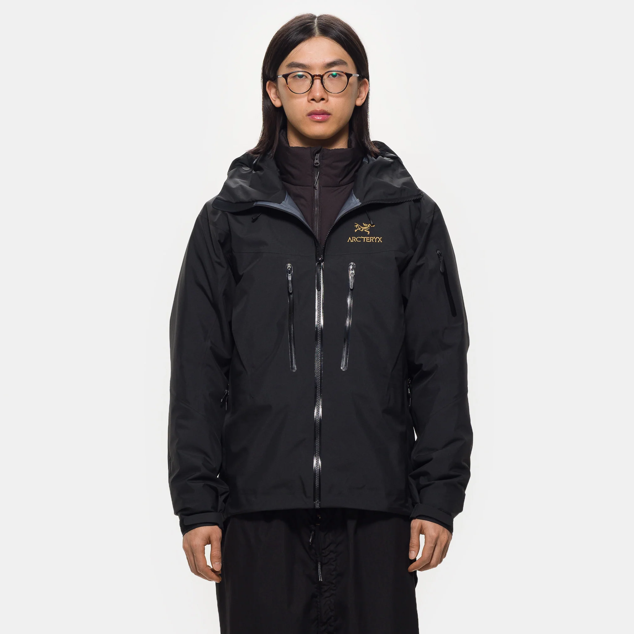 Alpha SV Jacket in 24K Black