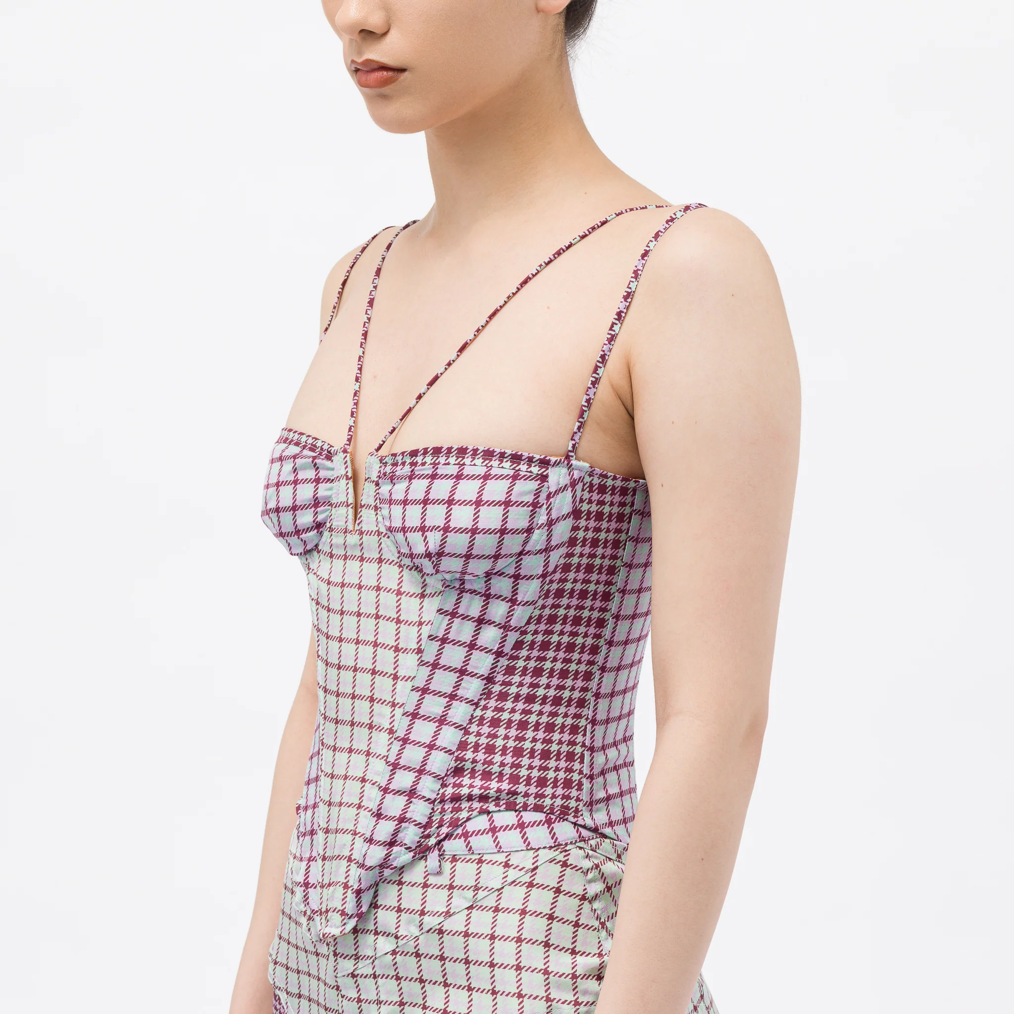 Aphex Corset in Bristol Plaid - Image 4
