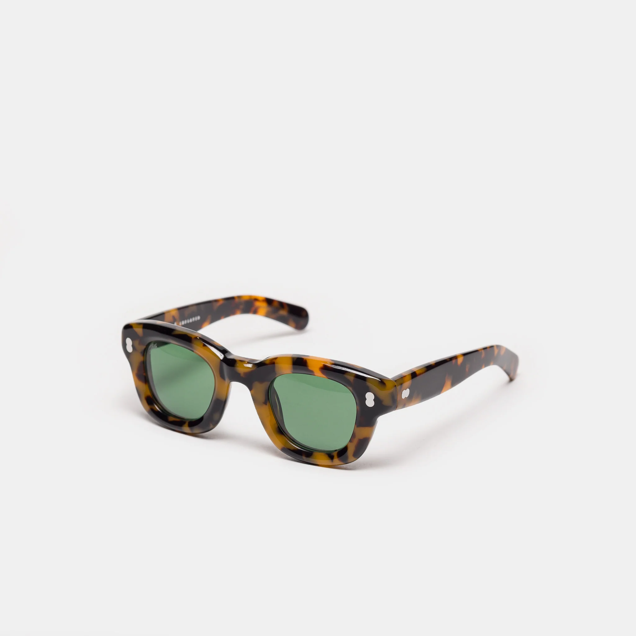 Apollo Inflated Sunglasses in Havana/Green - Image 3