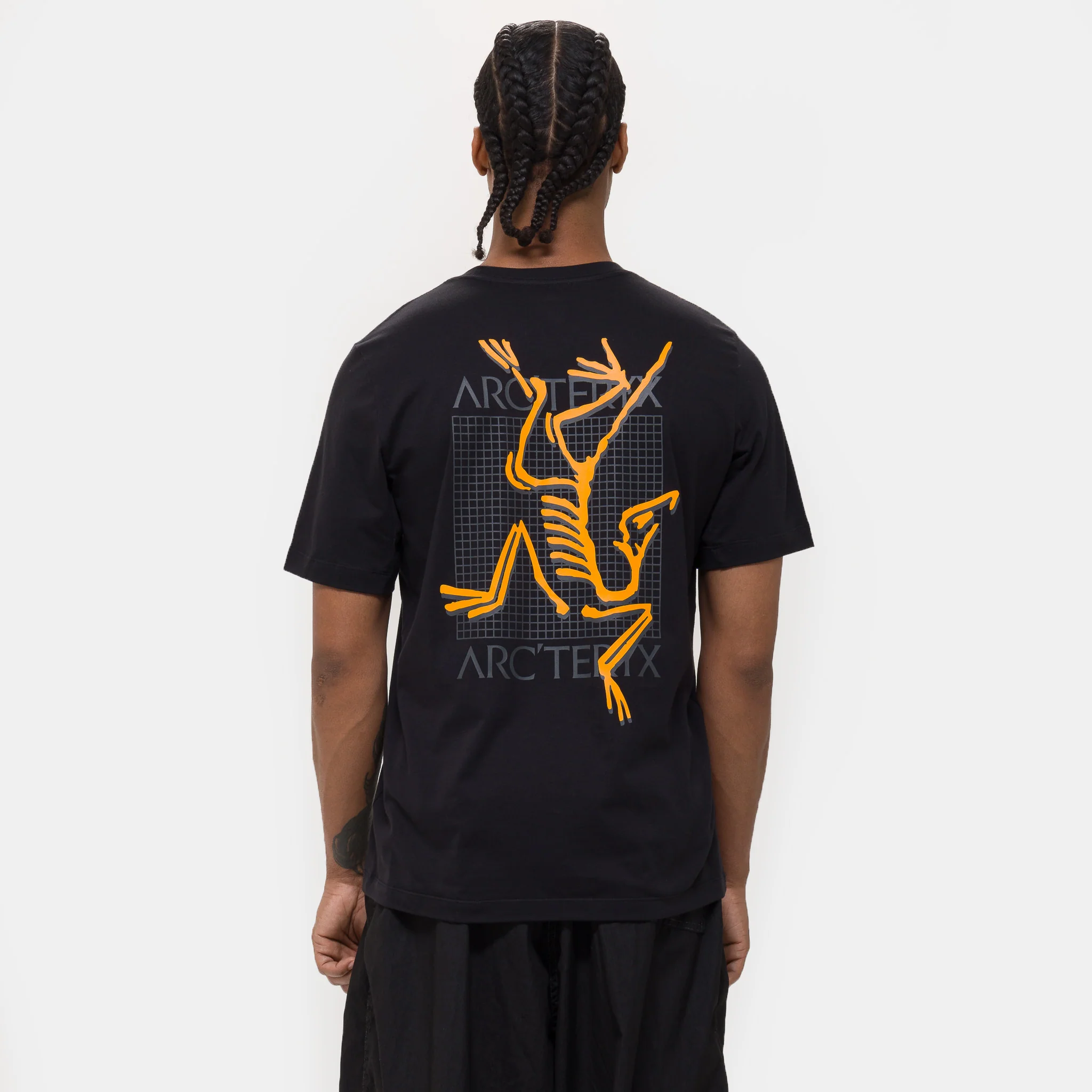 Arc'Multi Bird Logo T-Shirt in Black - Image 3