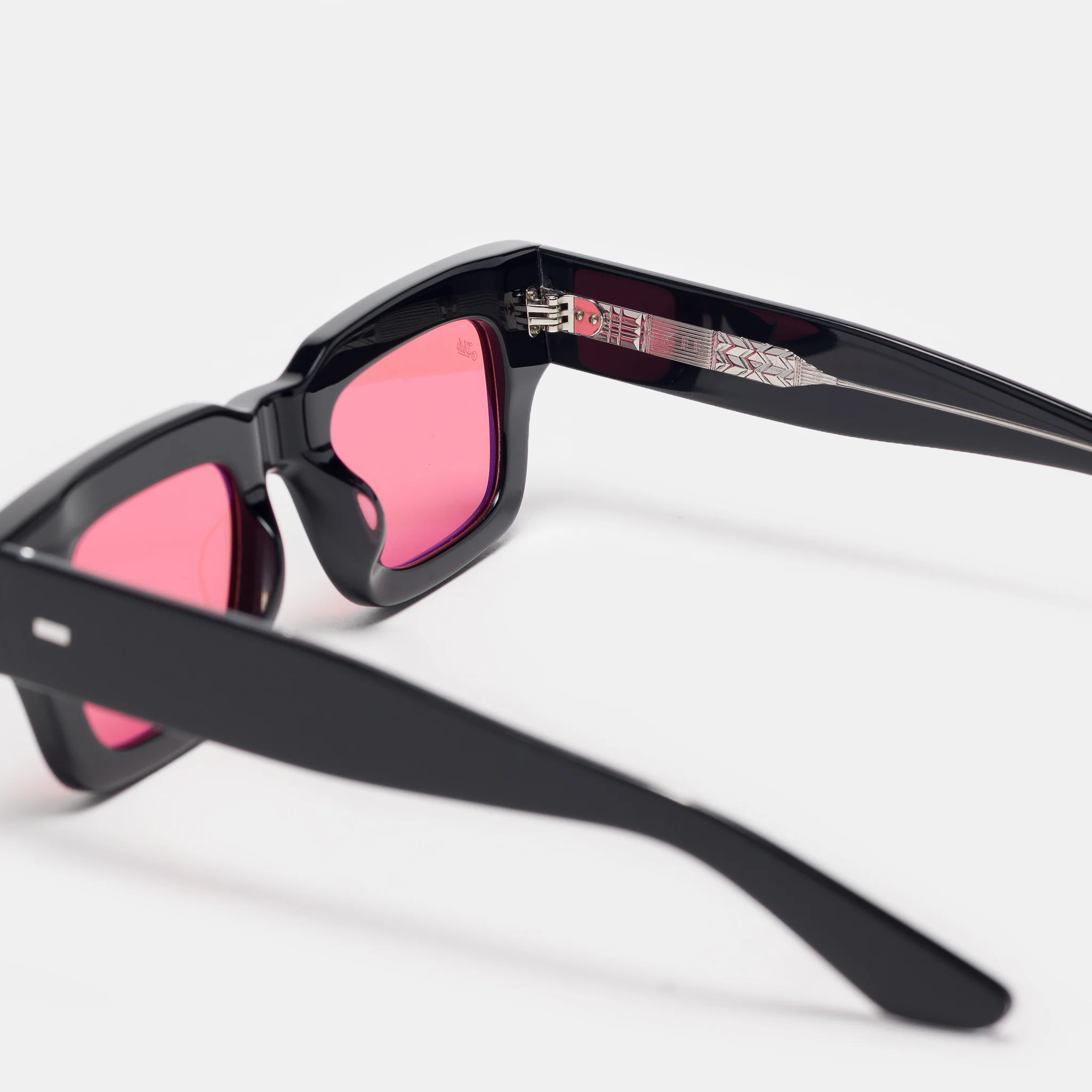 Ares Sunglasses in Black/Rose - Image 4