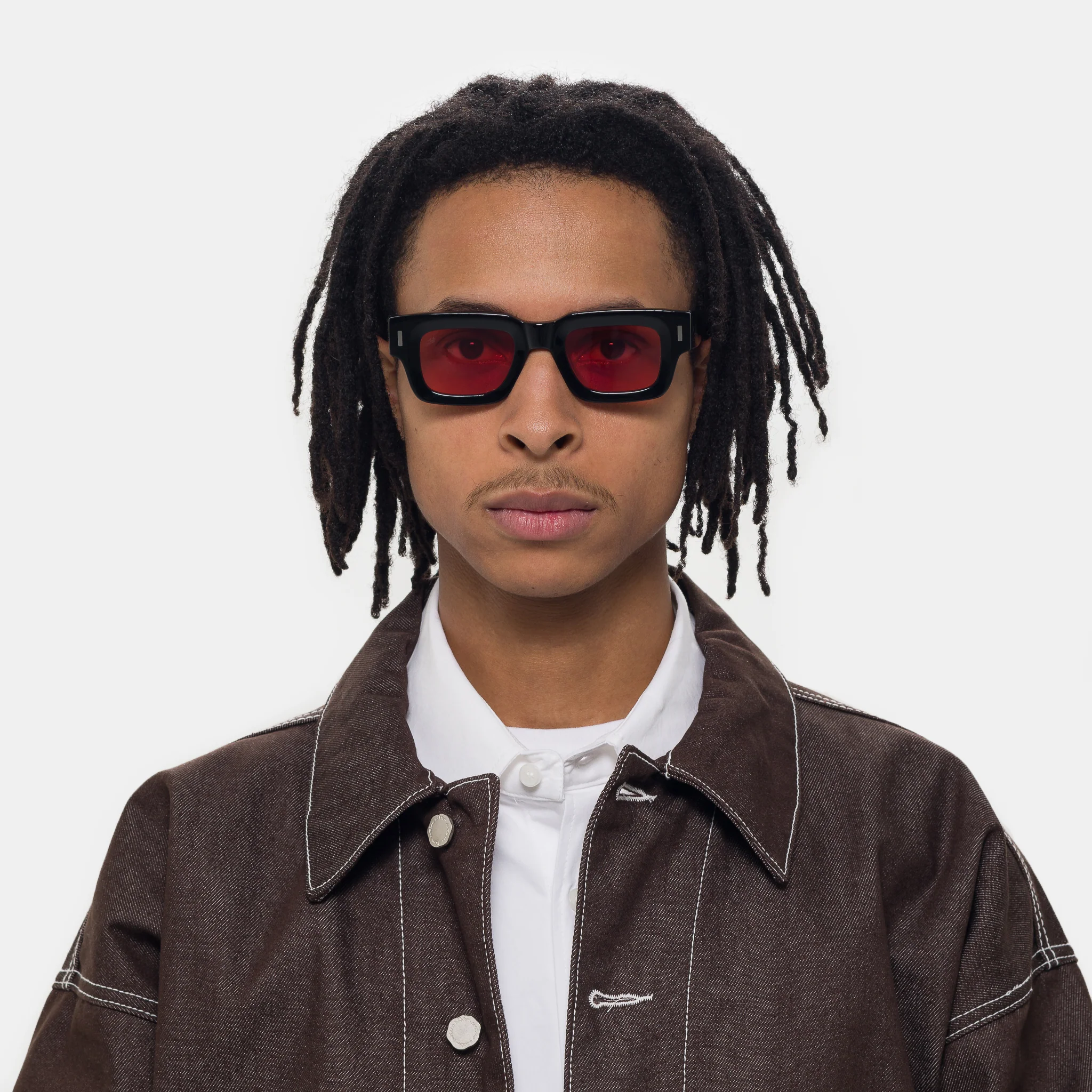 Ares Sunglasses in Black/Rose - Image 5