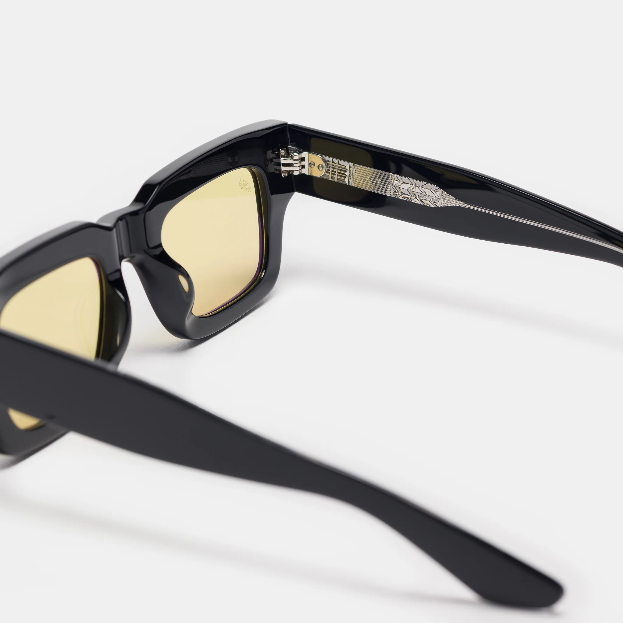 Ares Sunglasses in Black/Yellow - Image 4