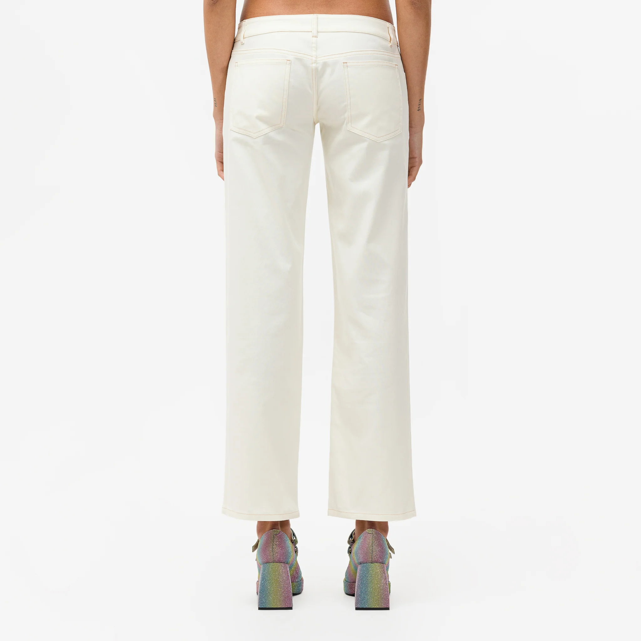 Atlas Pants in Creme - Image 3