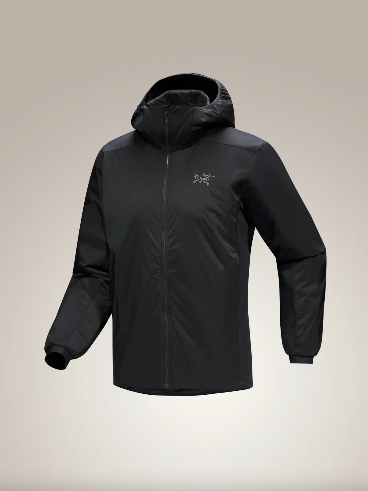 Atom Hoody Jacket in Black