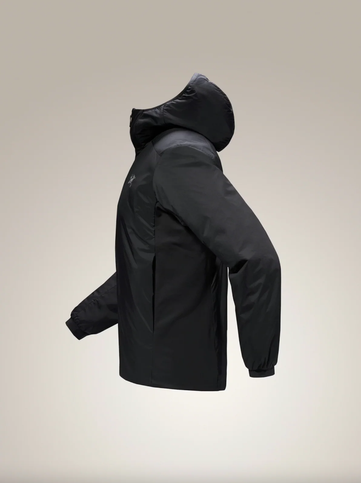 Atom Hoody Jacket in Black - Image 2