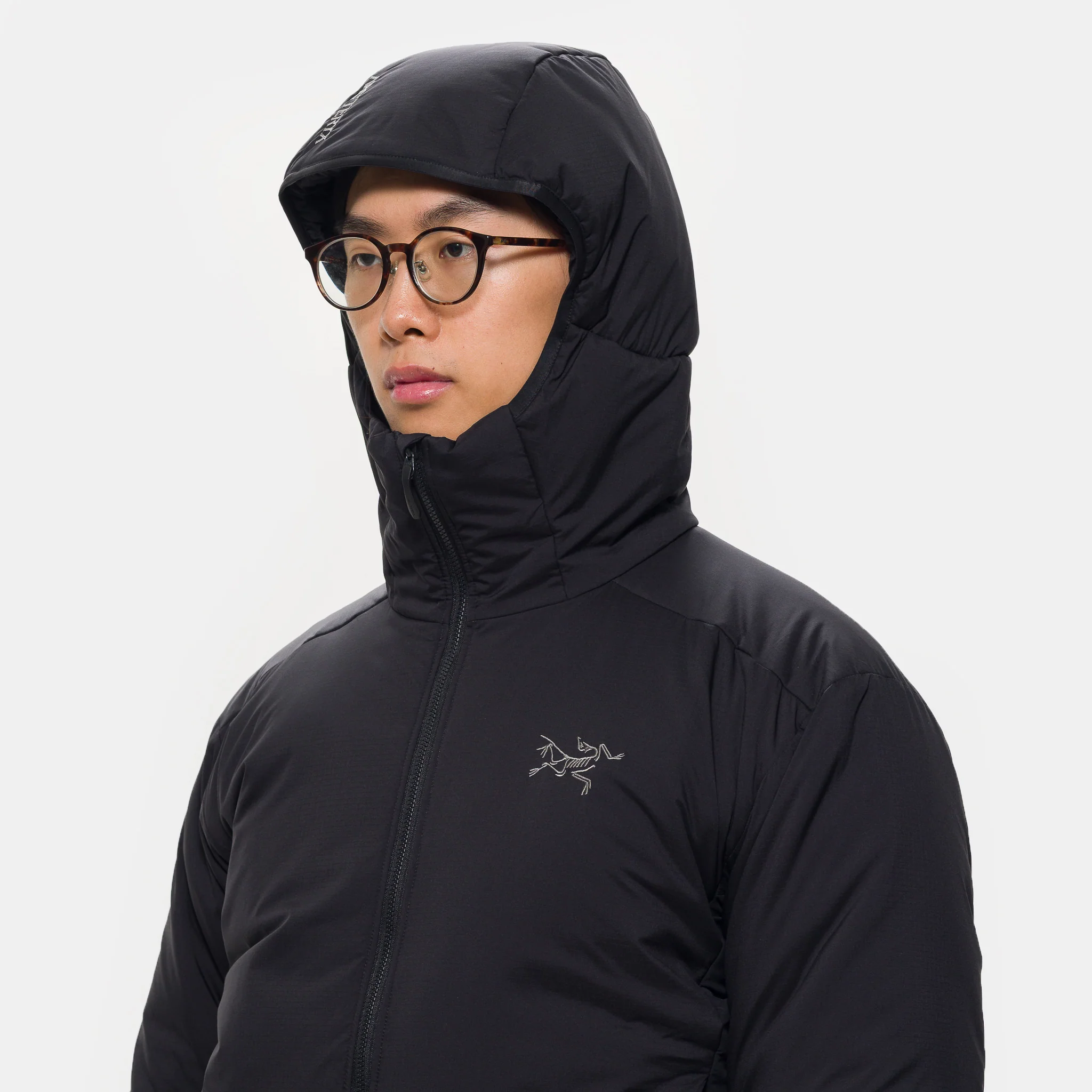 Atom SV Hoody Jacket in Black - Image 4