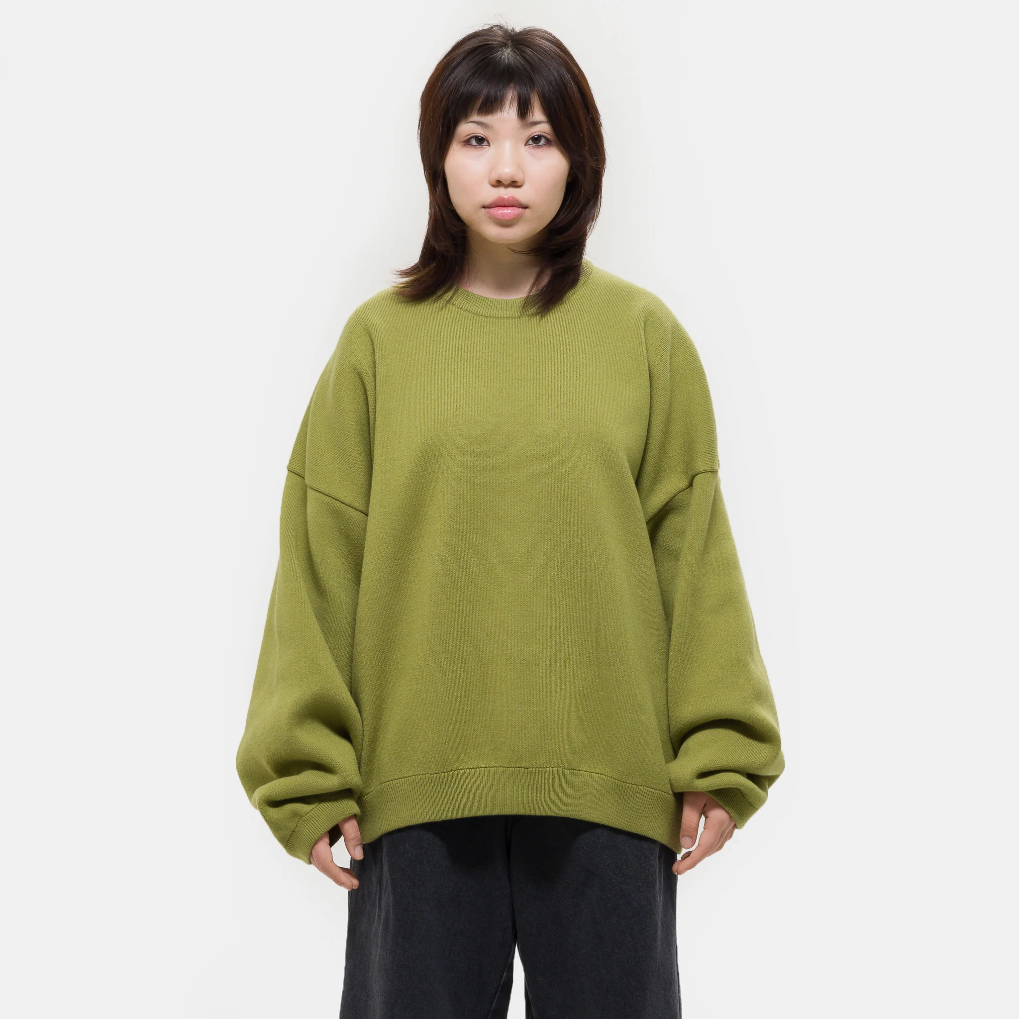 Balloon Heavy Sweater in Pistachio