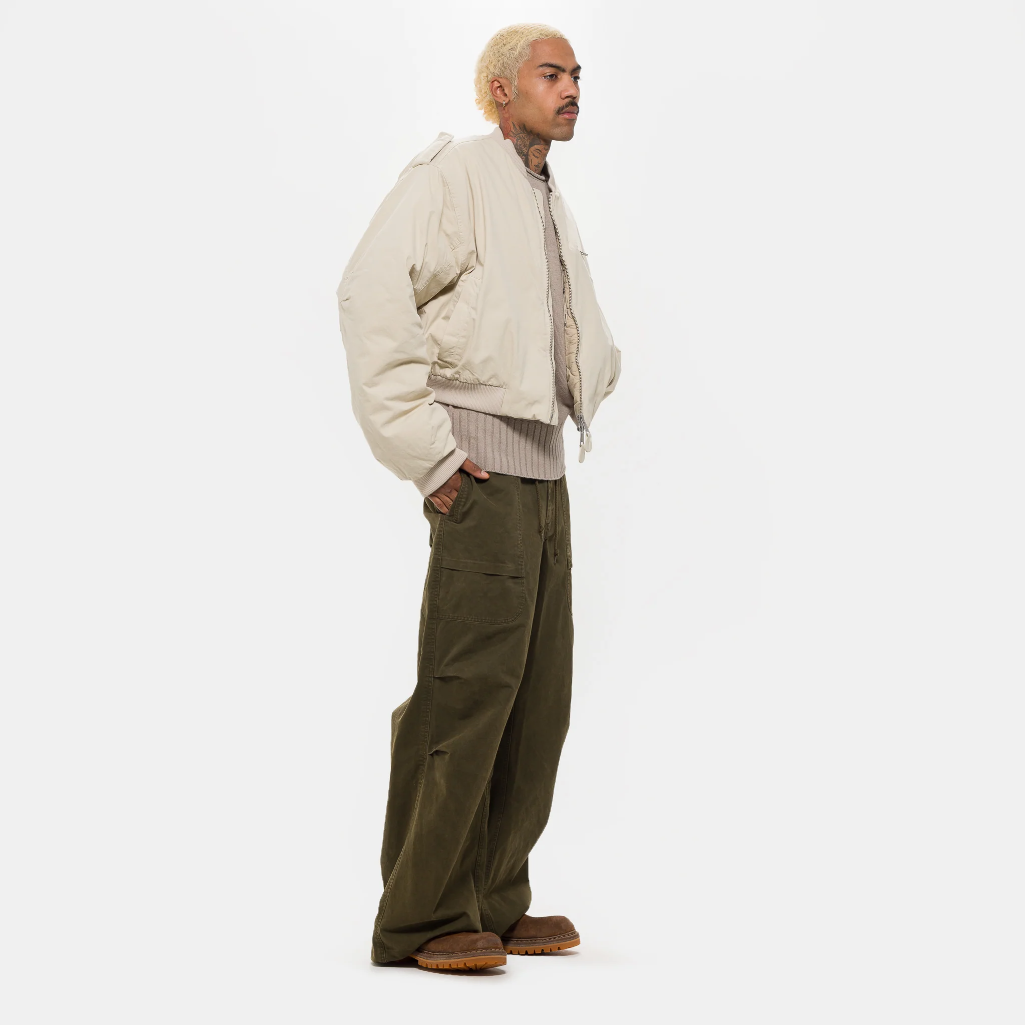 Barren Cargo Pant in Olive - Image 2