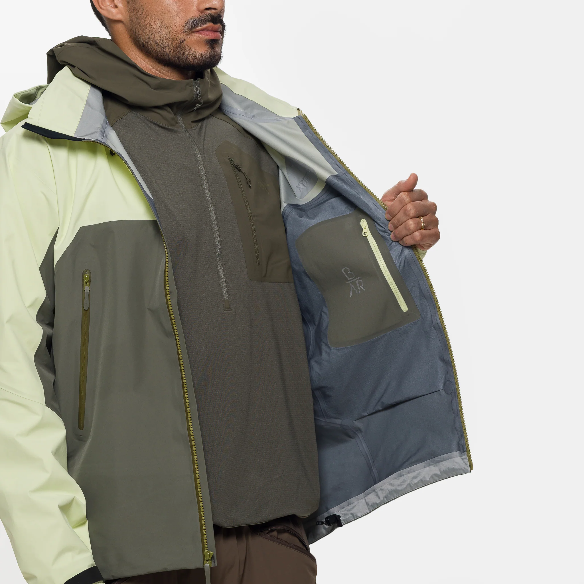 Beta AR Jacket in Ray/Forage - Image 5
