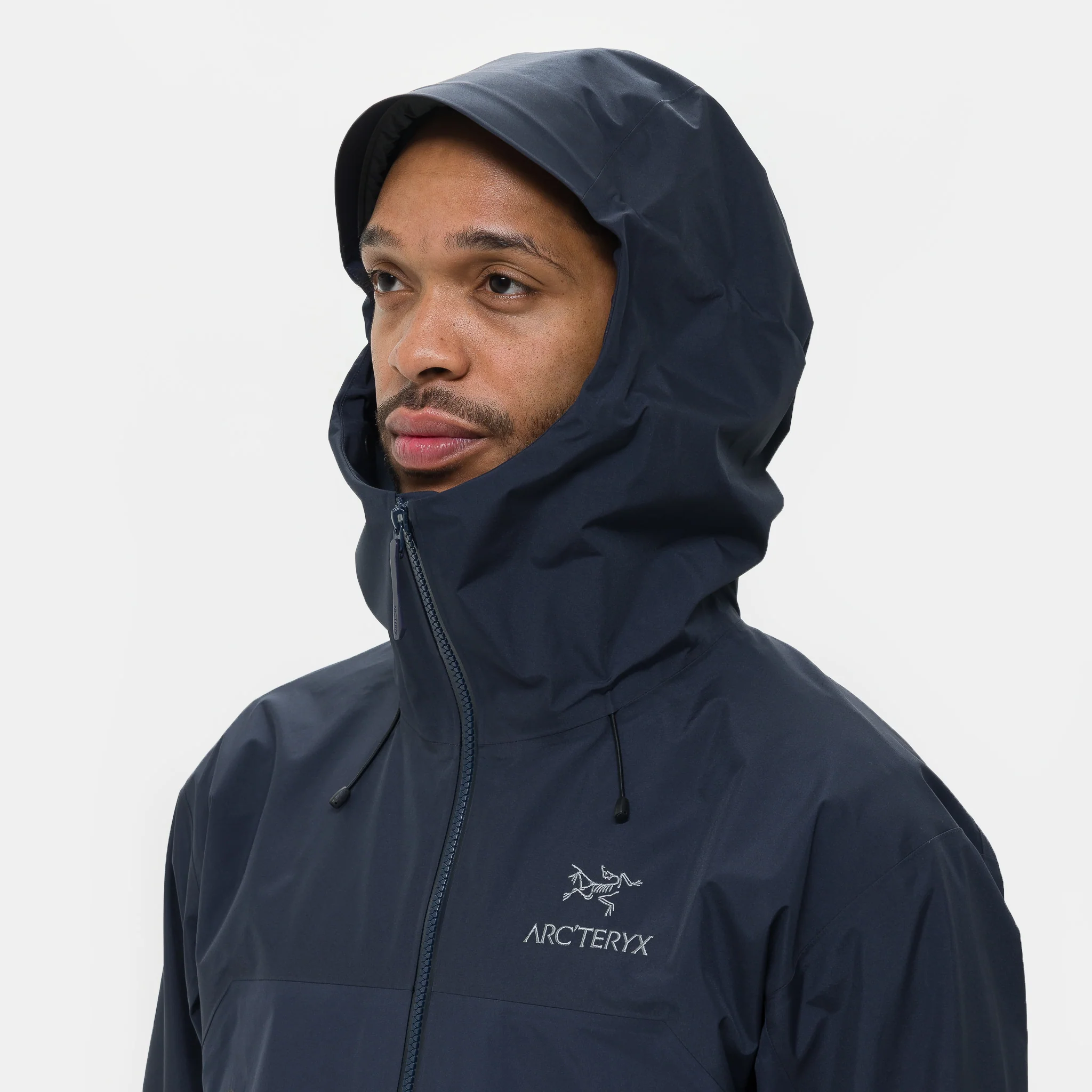 Beta AR Stormhood Jacket in Black Sapphire - Image 4