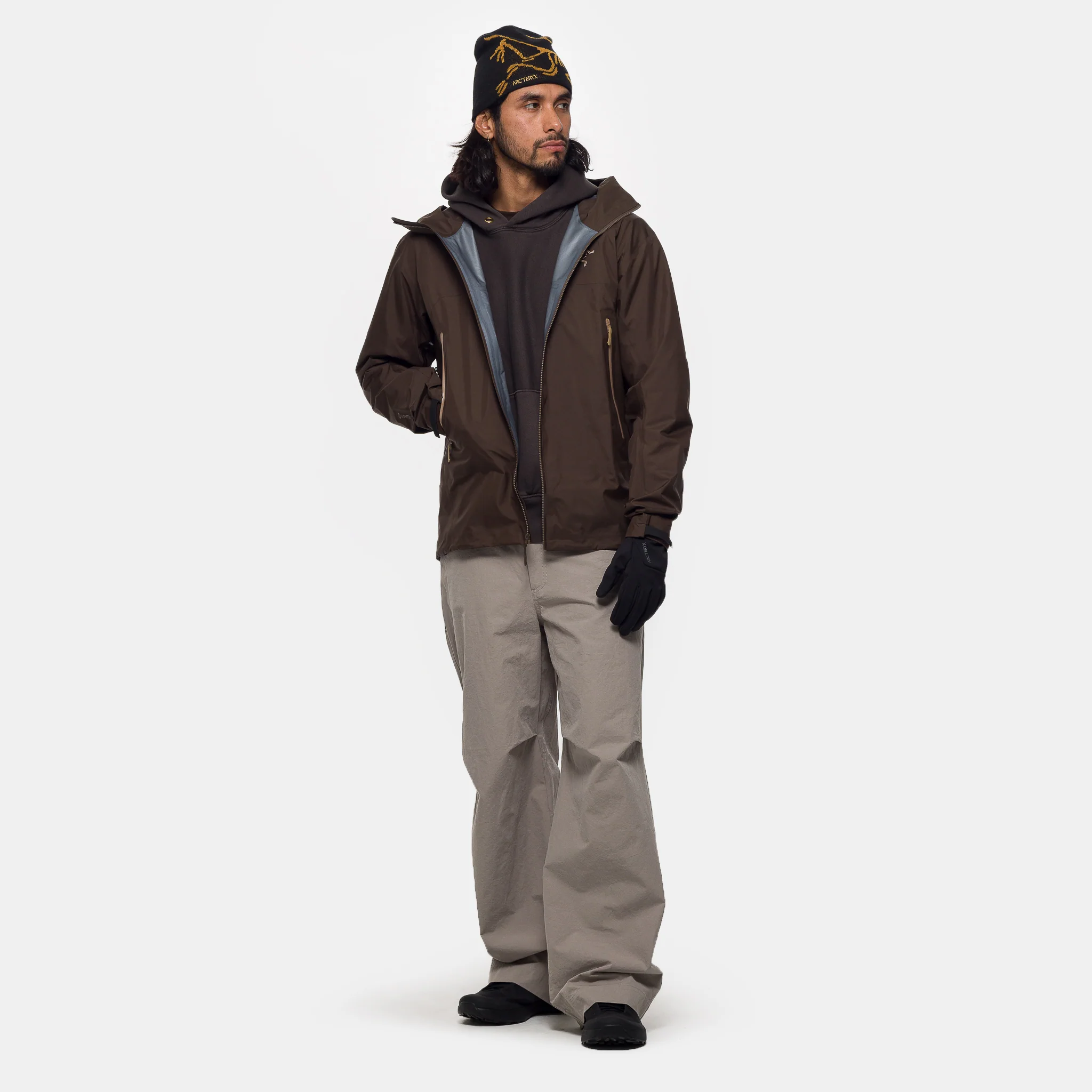 Beta SL Jacket in Carob/Canvas - Image 2