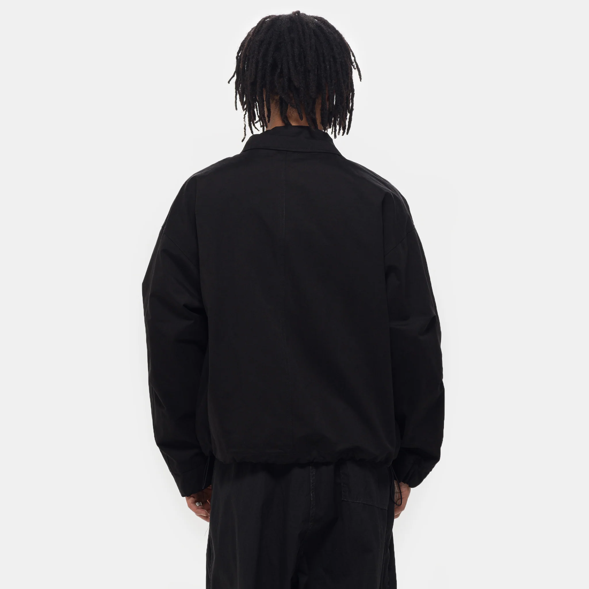 Big-Pocket Wind Jacket in Black - Image 3