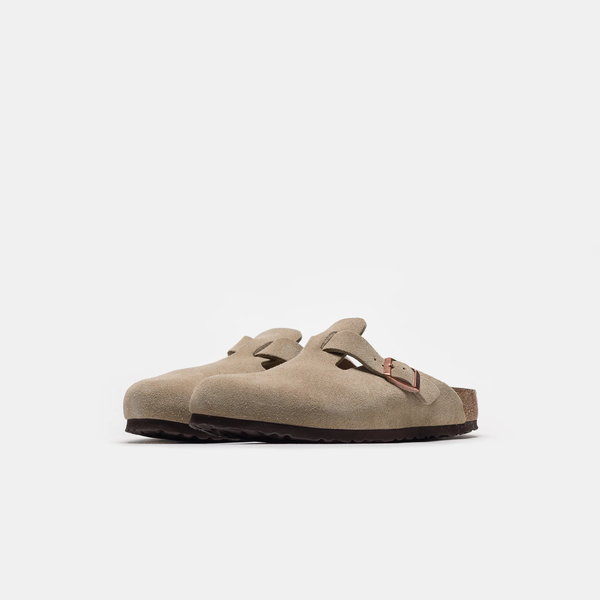 Boston Narrow Fit Mule in Taupe - Image 2