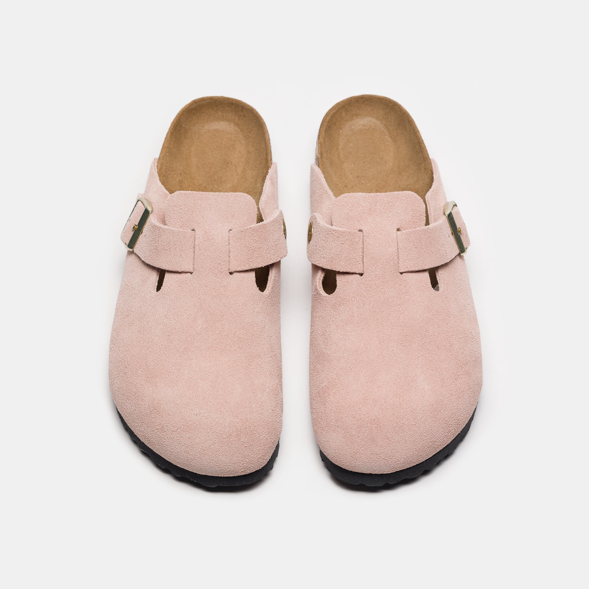 Boston Suede Mule in Light Rose - Image 4