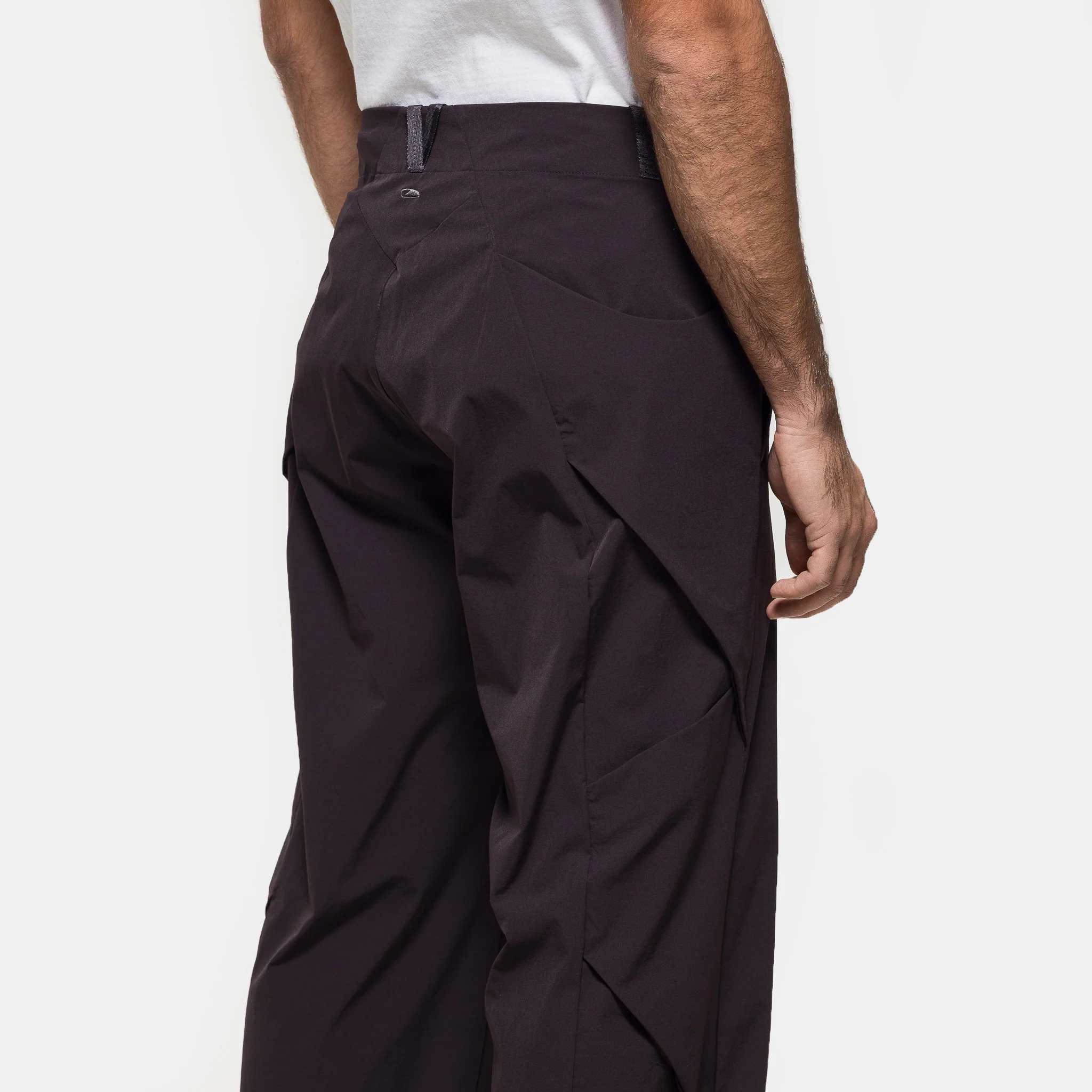 Braided Trouser in Black Bean - Image 5