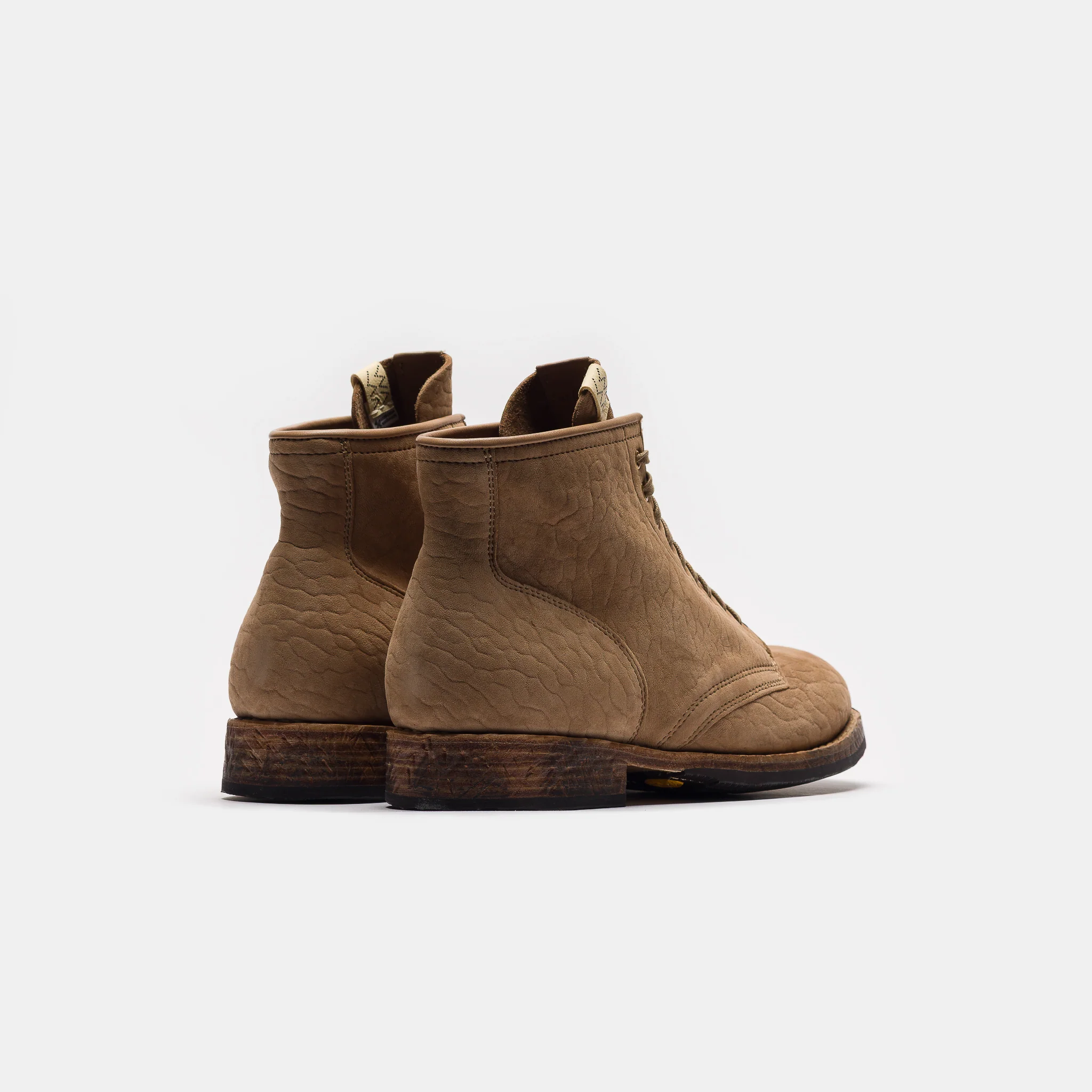 Brigadier Mid Folk Boot in Sand - Image 4