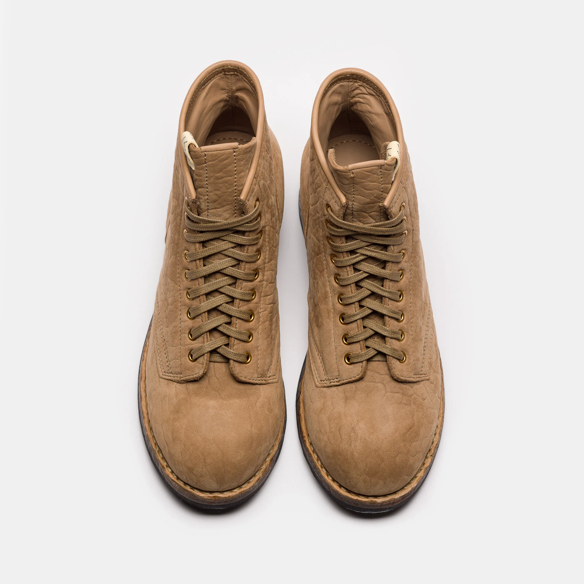 Brigadier Mid Folk Boot in Sand - Image 5