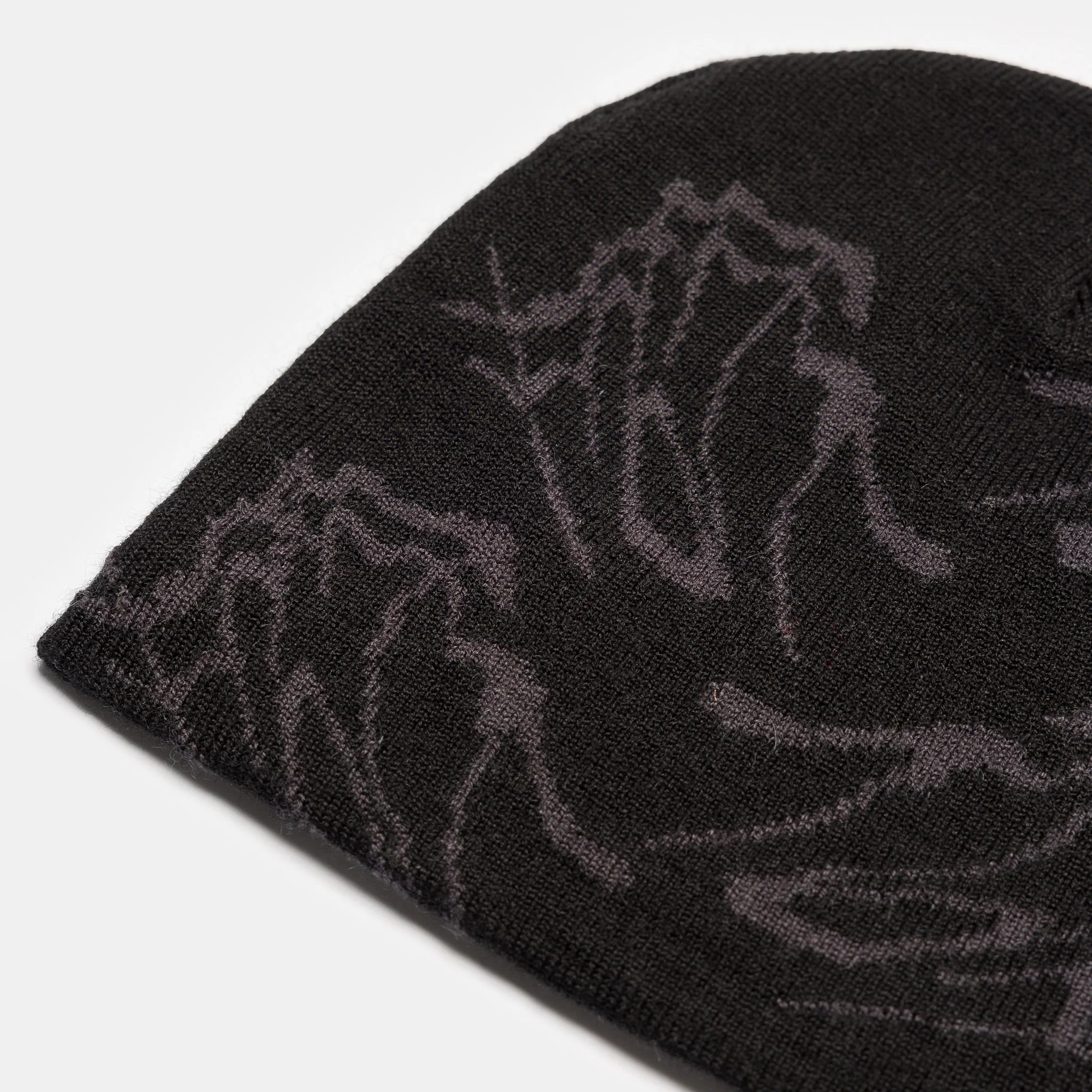 Buckeye Knit Hat in Black - Image 2