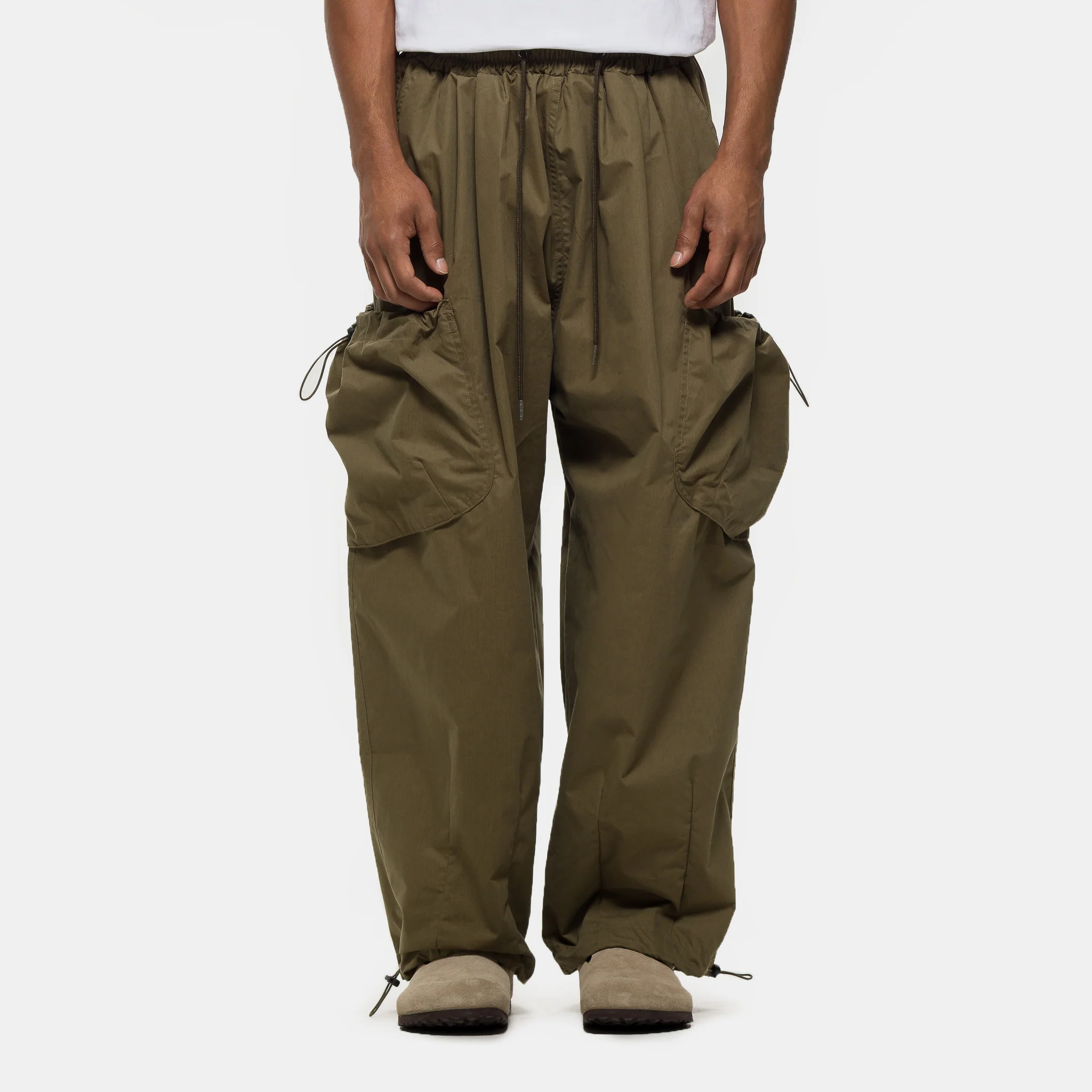 Bungee Strap Cargo Pant in Khaki