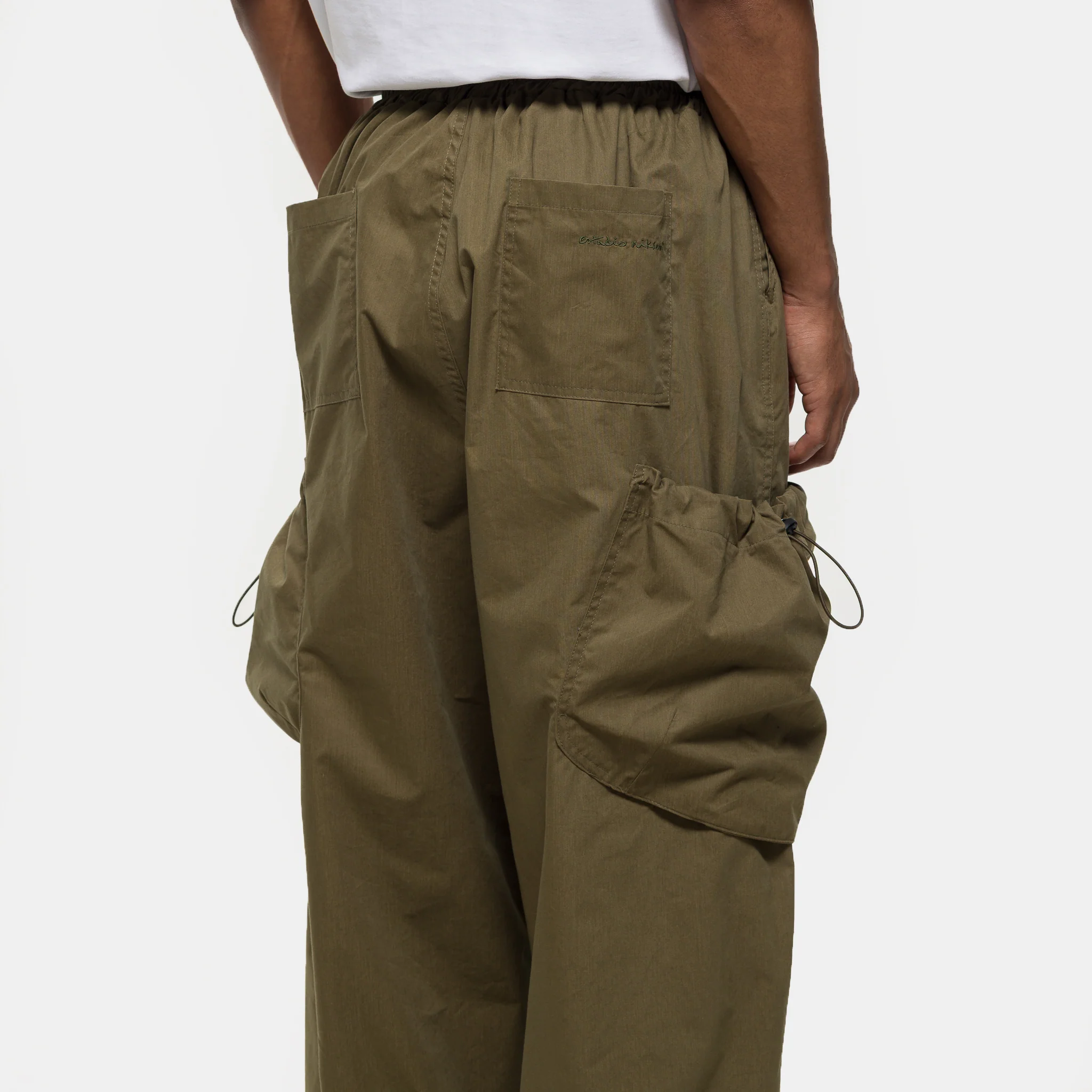 Bungee Strap Cargo Pant in Khaki - Image 5