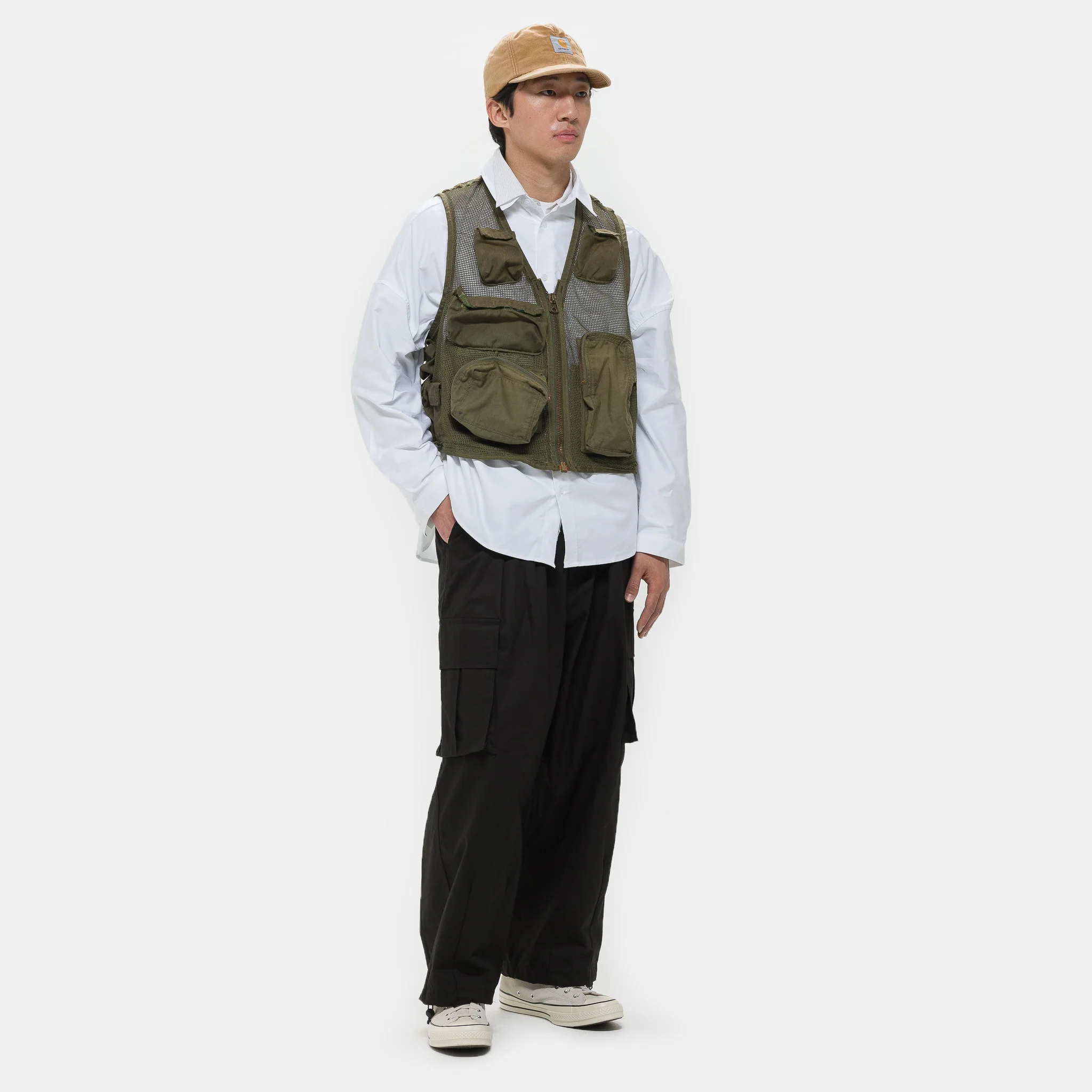 Cargo String Balloon Pant in Black - Image 2