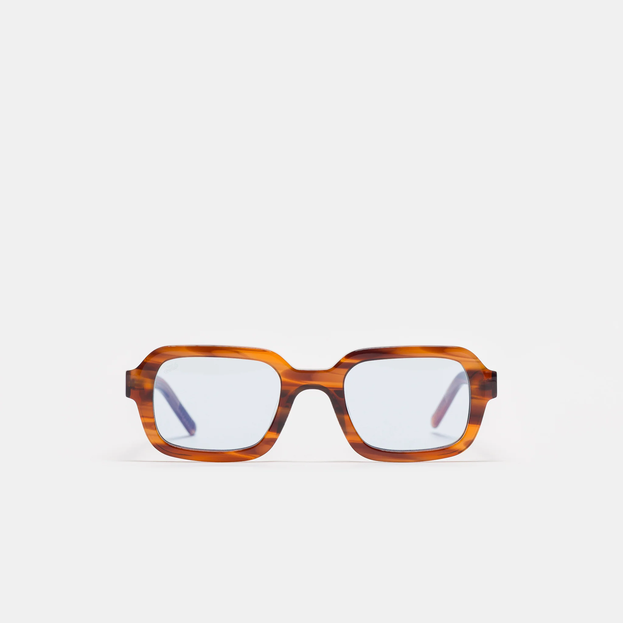 Cascade Sunglasses in Havana/Sky Blue