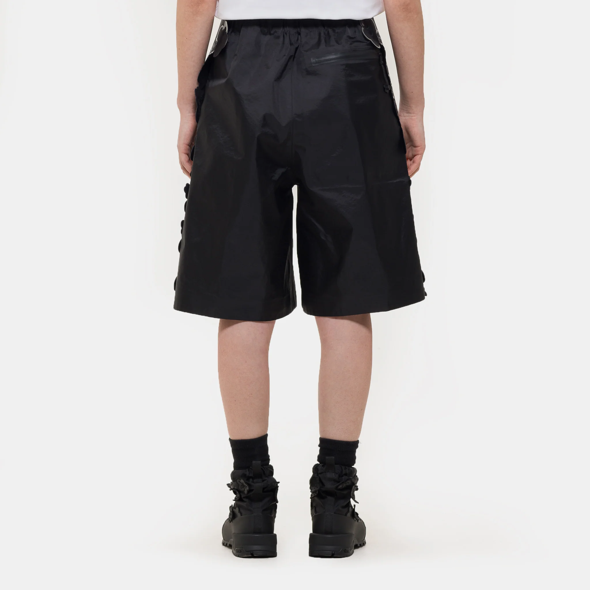 Cecilie Bahnsen Mountain Short in Black - Image 3