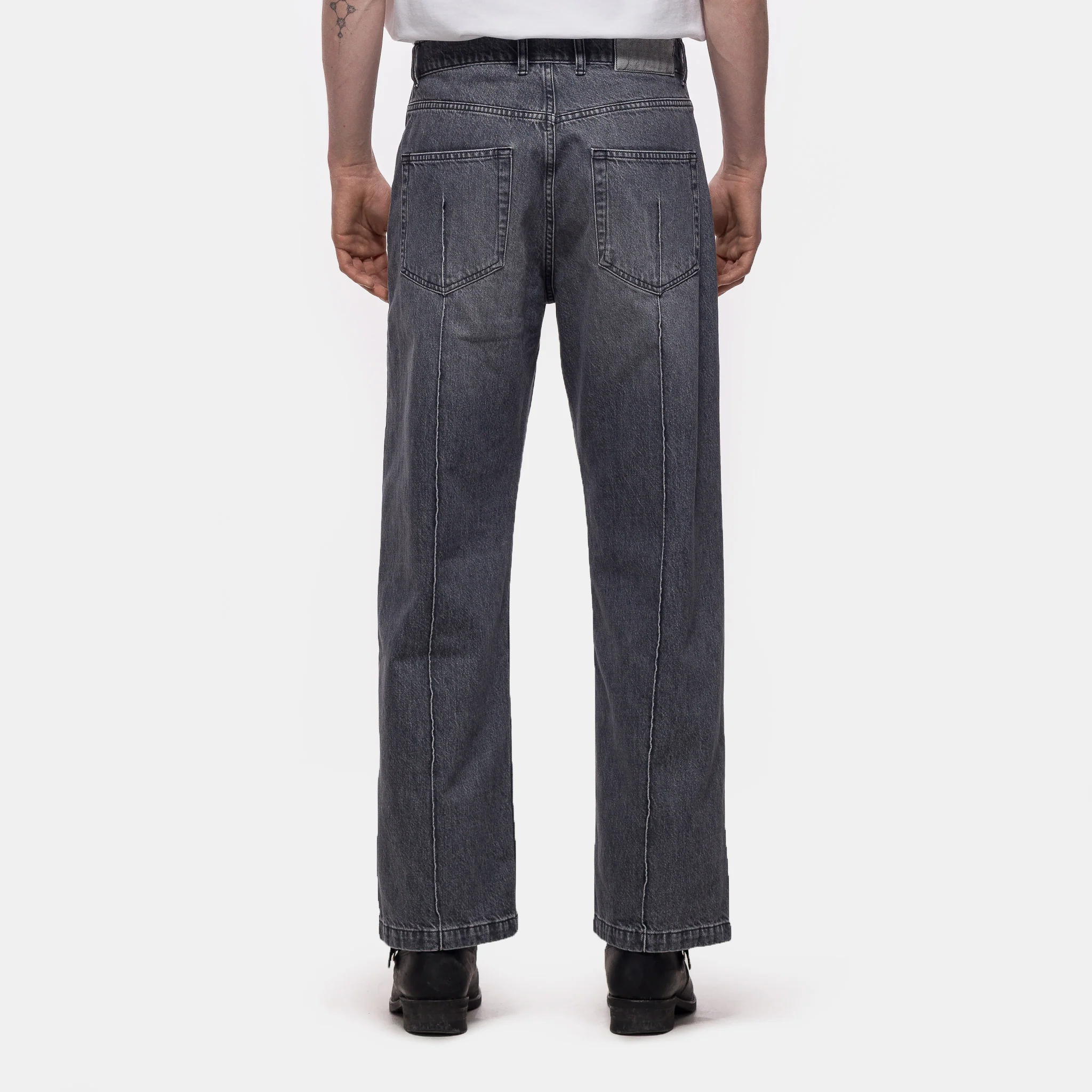 Ceremony Jean in Stonewashed Grey - Image 3
