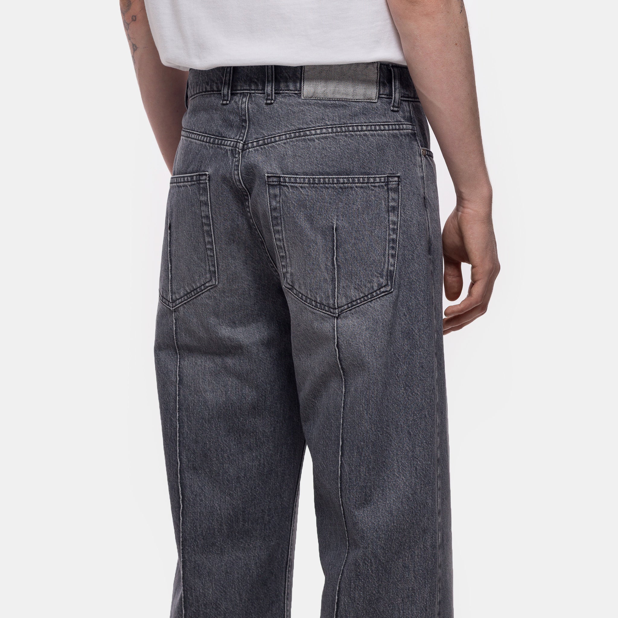 Ceremony Jean in Stonewashed Grey - Image 5